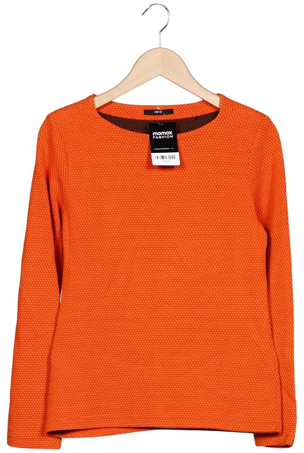 

Zero Damen Sweatshirt, orange, Gr. 38