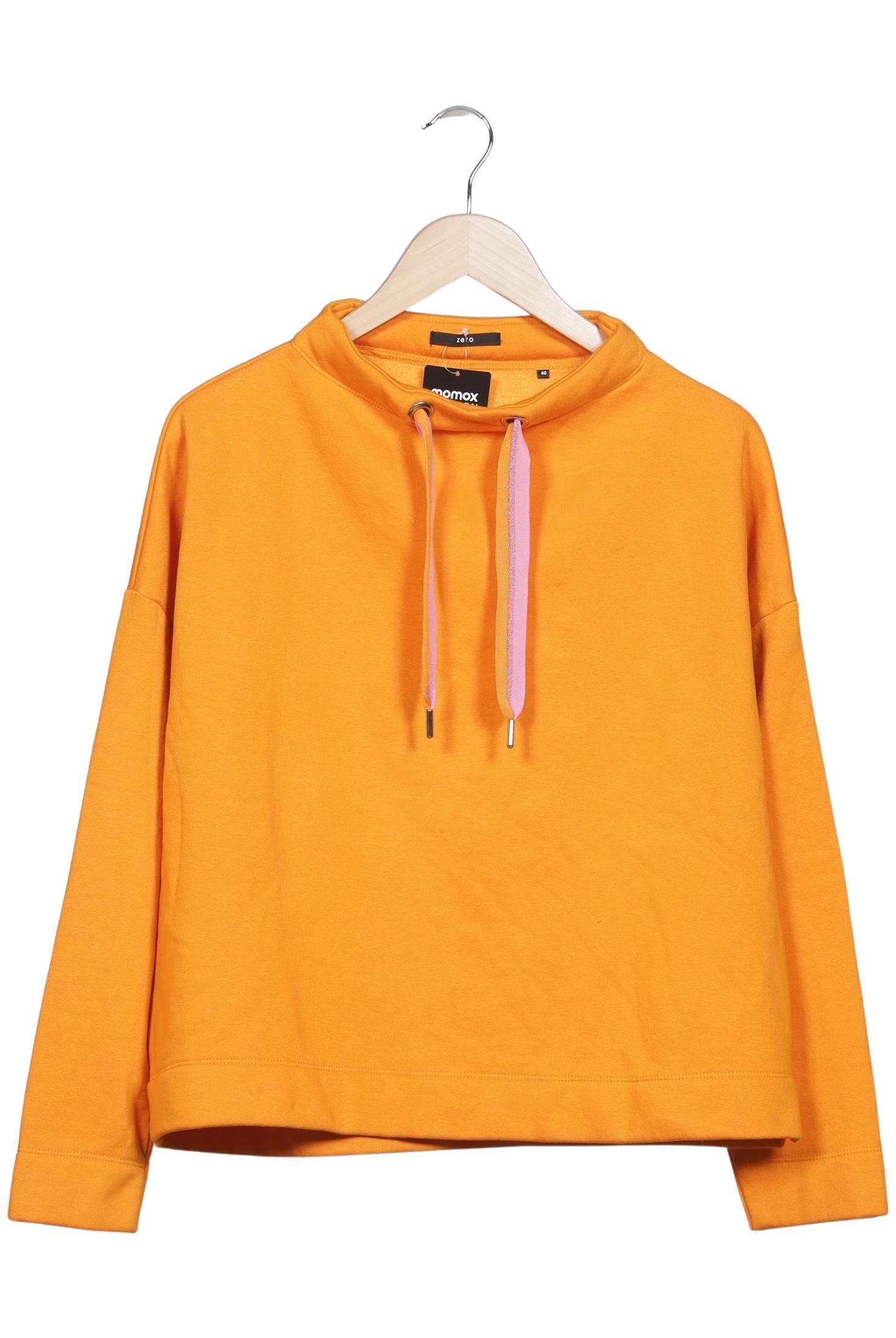 

Zero Damen Sweatshirt, orange, Gr. 40