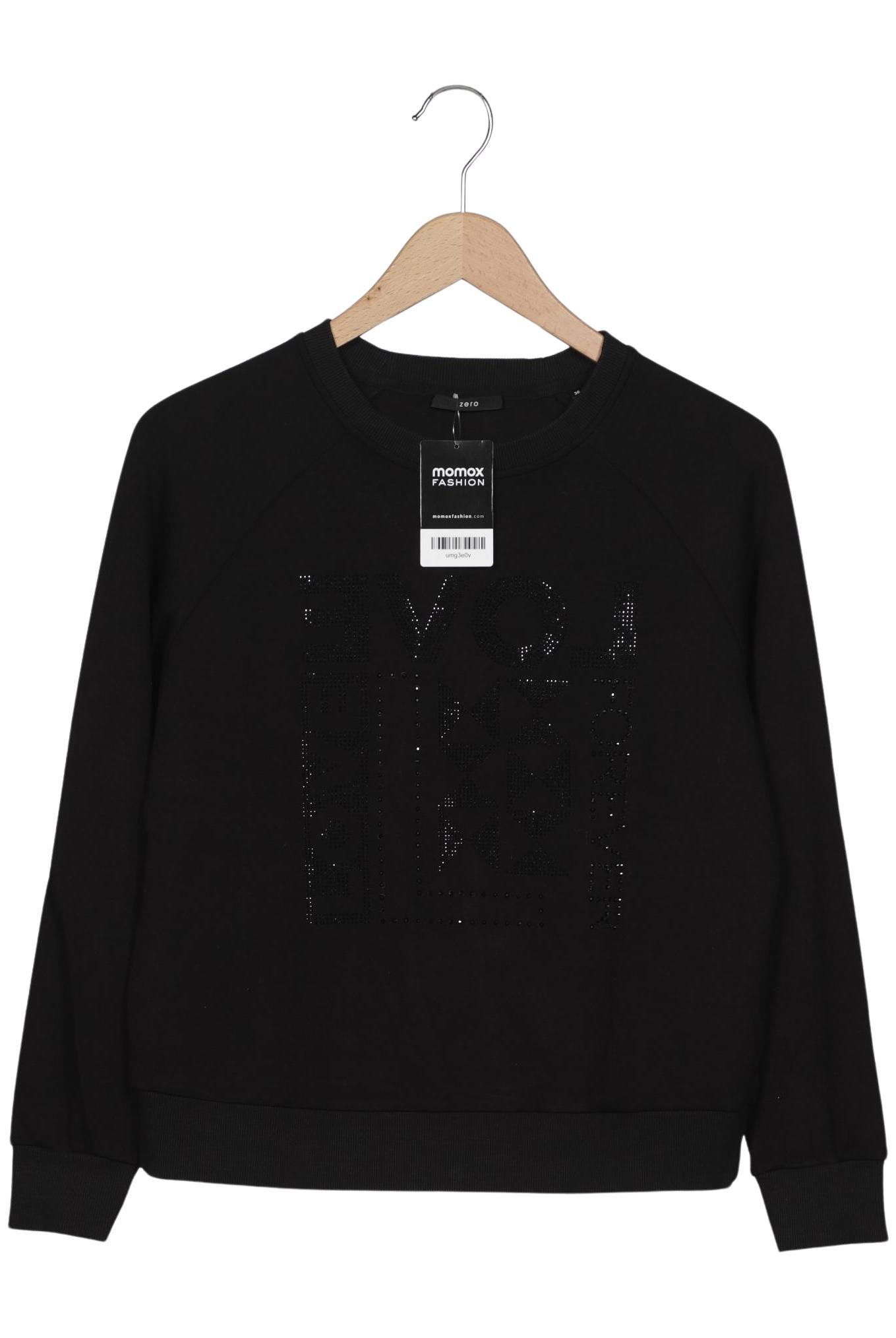 

Zero Damen Sweatshirt, schwarz, Gr. 36