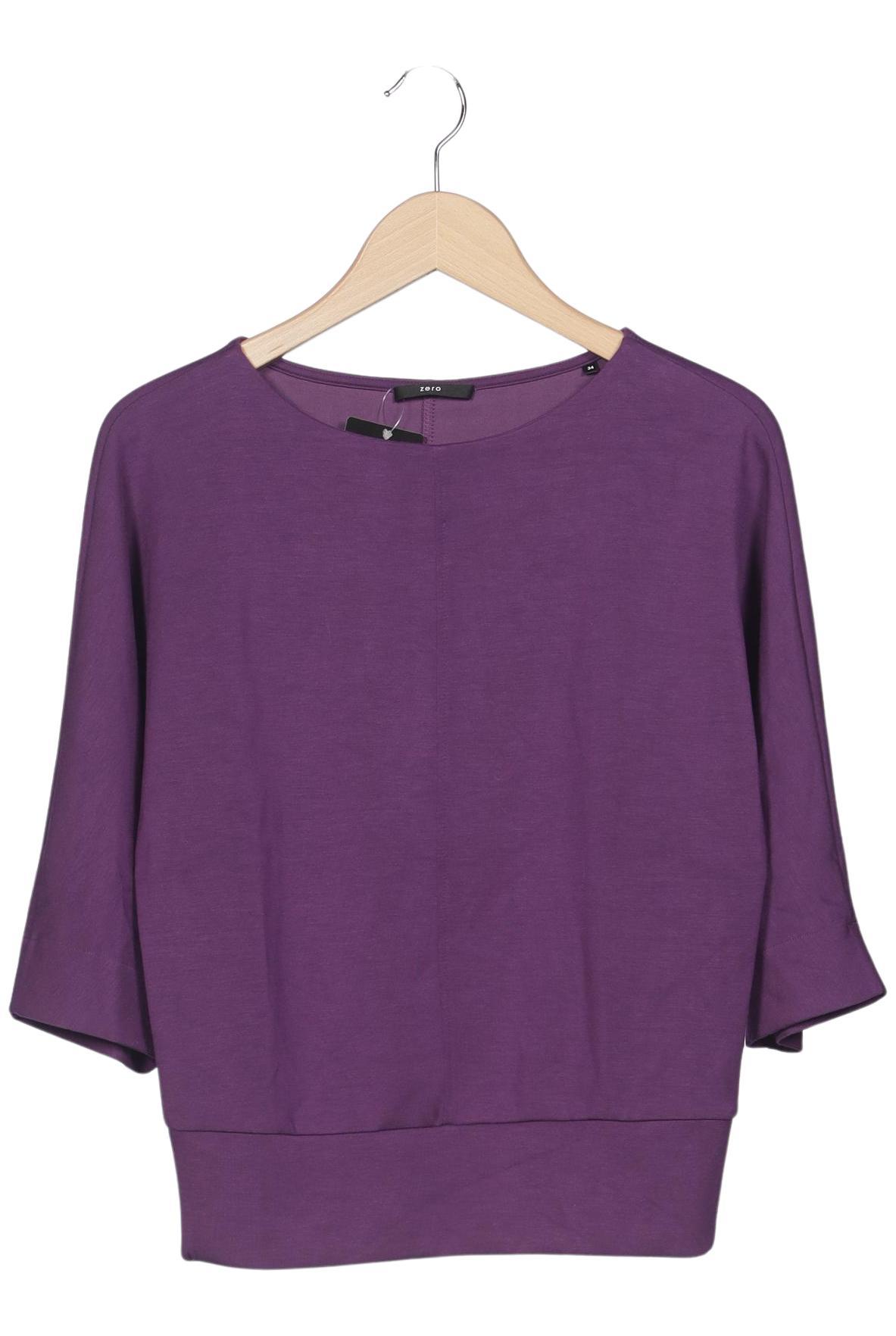 

Zero Damen Sweatshirt, flieder, Gr. 34