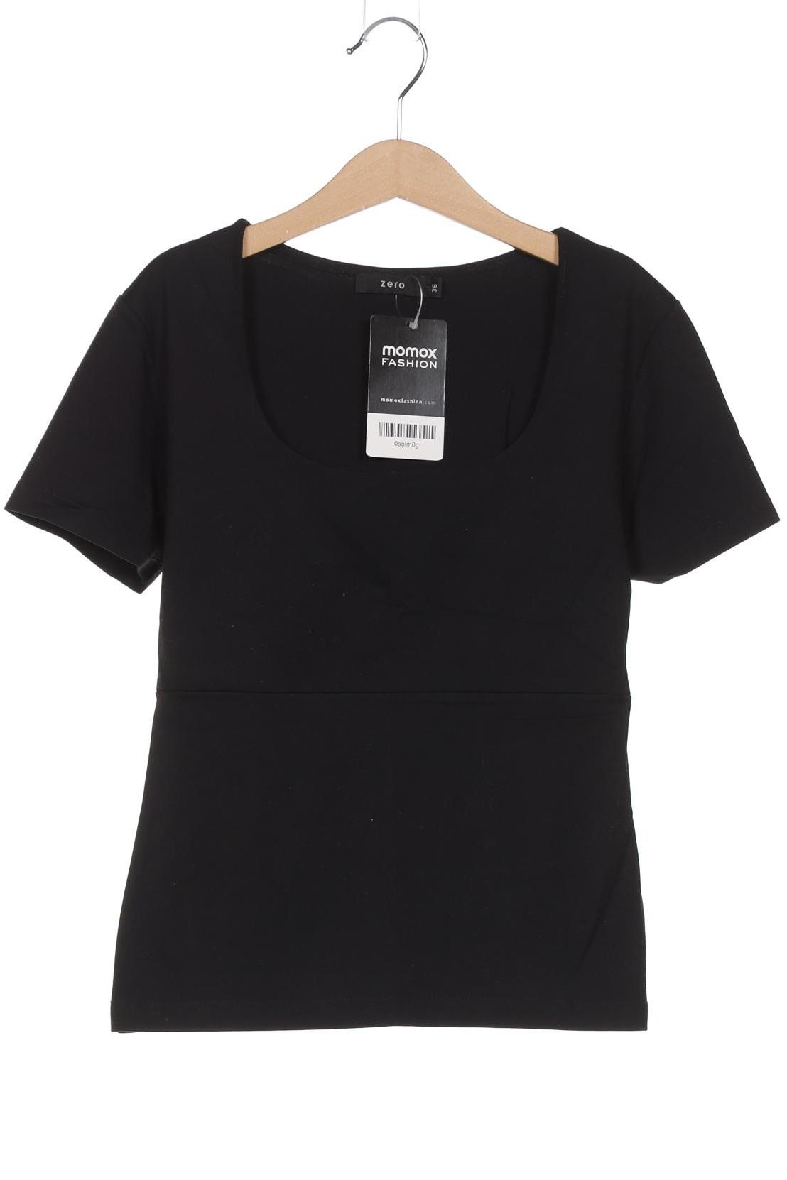

Zero Damen T-Shirt, schwarz, Gr. 36