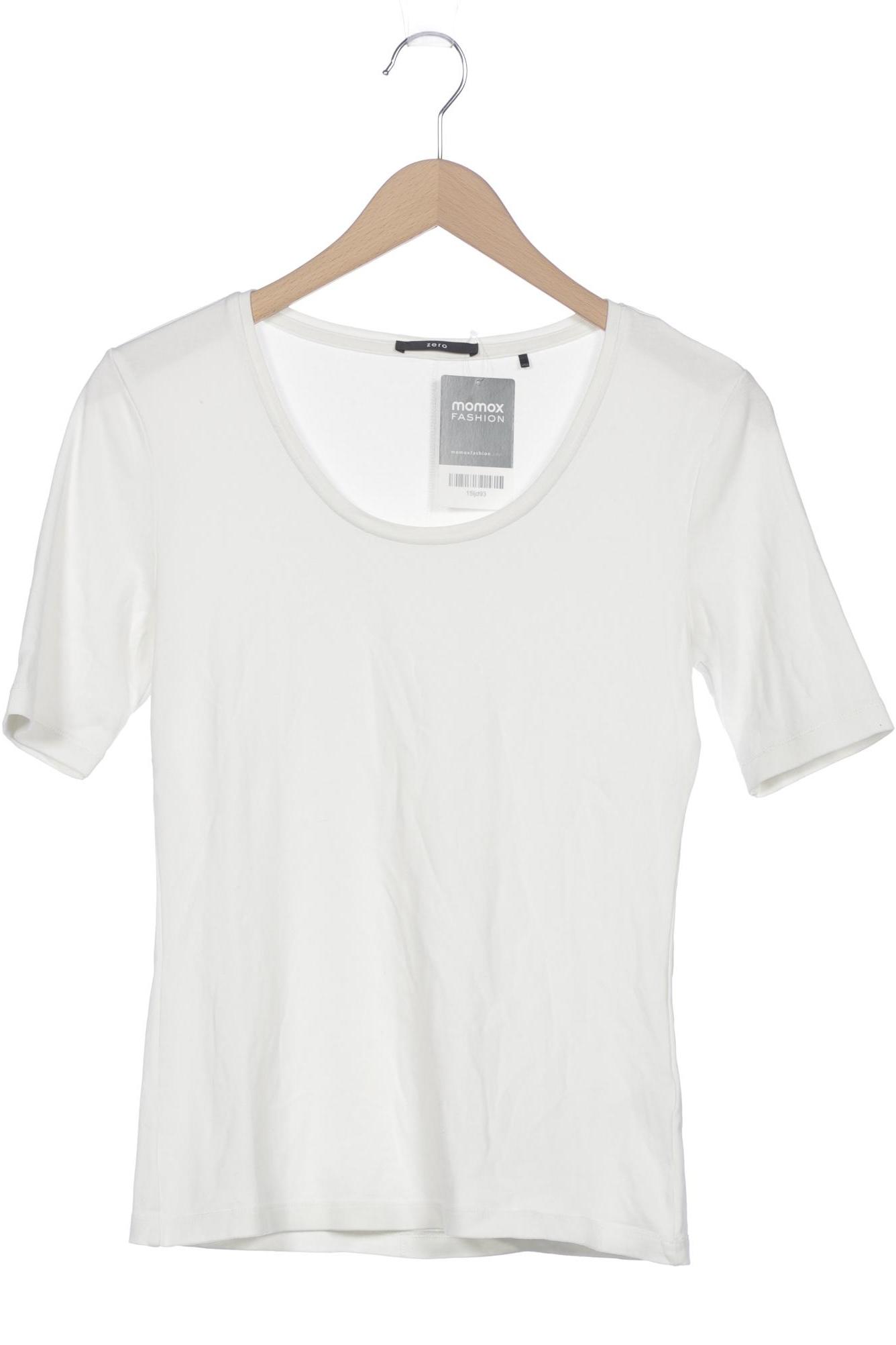 

Zero Damen T-Shirt, cremeweiß, Gr. 40