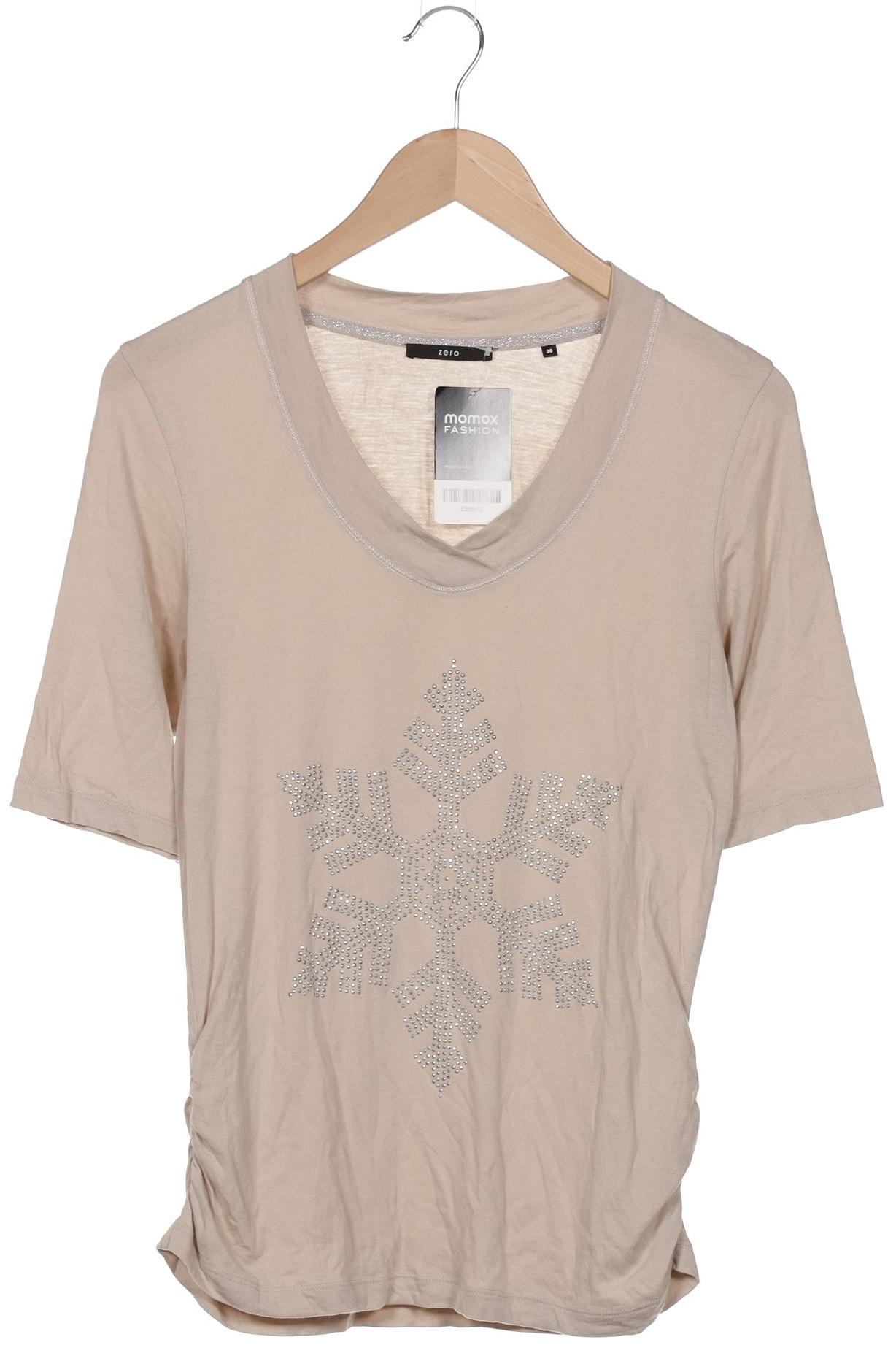 

Zero Damen T-Shirt, beige, Gr. 36