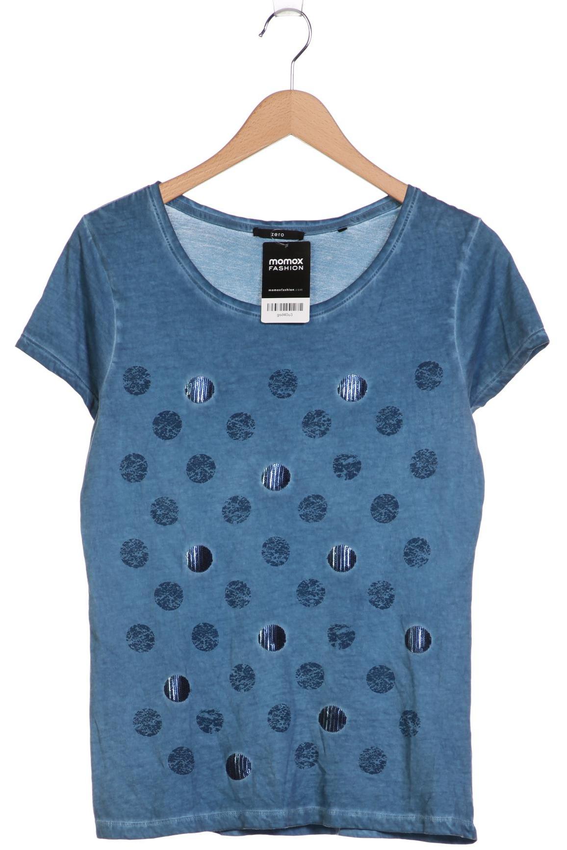 

Zero Damen T-Shirt, blau, Gr. 40
