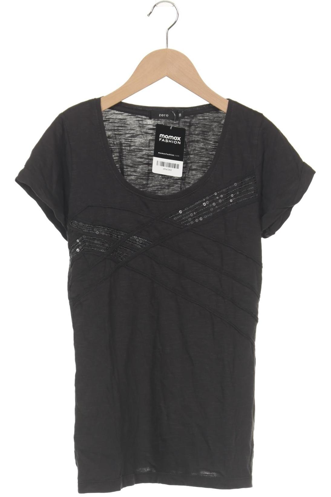 

Zero Damen T-Shirt, schwarz, Gr. 36