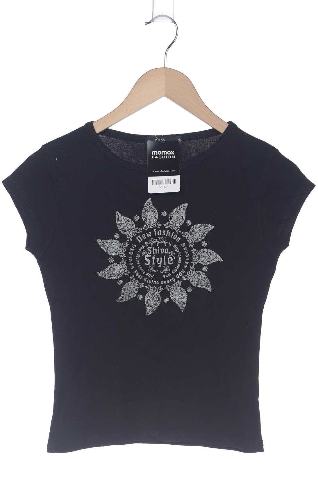 

Zero Damen T-Shirt, schwarz, Gr. 36