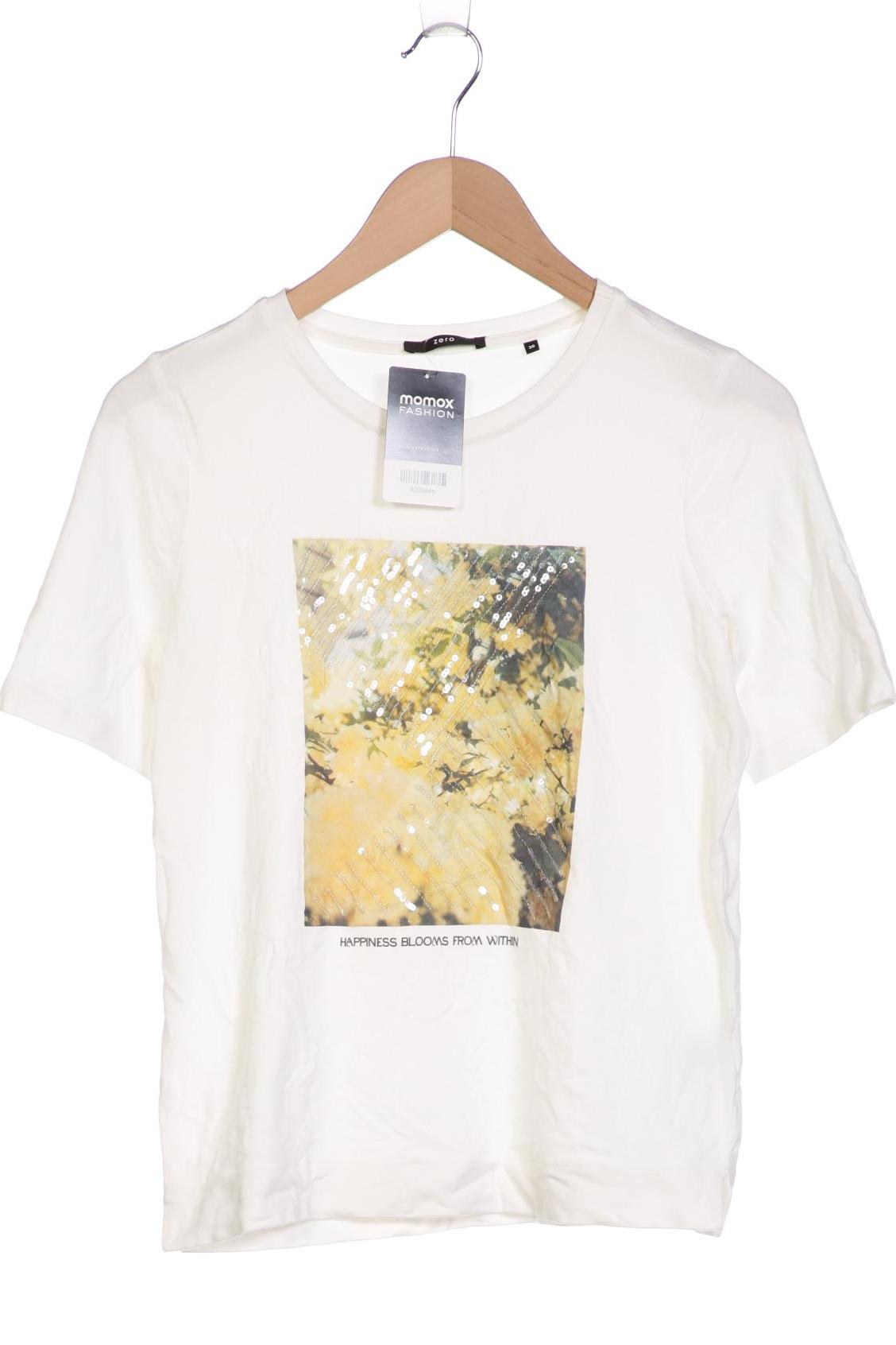 

Zero Damen T-Shirt, weiß, Gr. 36
