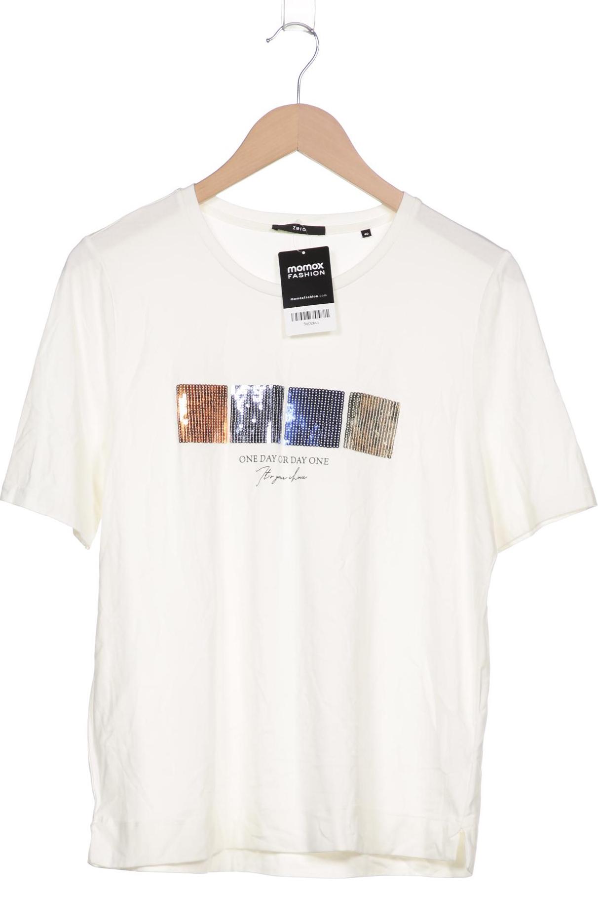 

ZERO Damen T-Shirt, cremeweiß