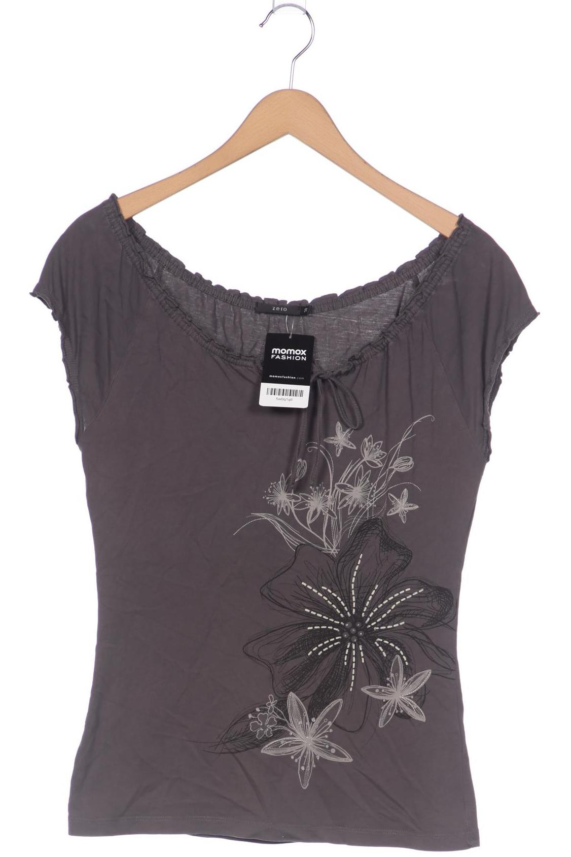 

Zero Damen T-Shirt, grau, Gr. 38