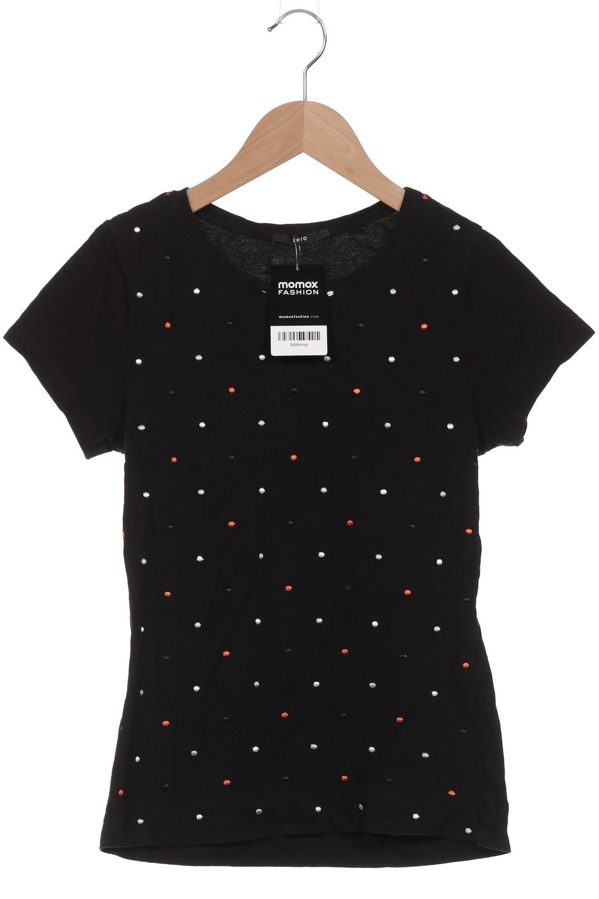 

Zero Damen T-Shirt, schwarz, Gr. 36