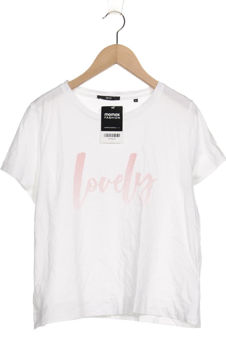 

Zero Damen T-Shirt, weiß, Gr. 40