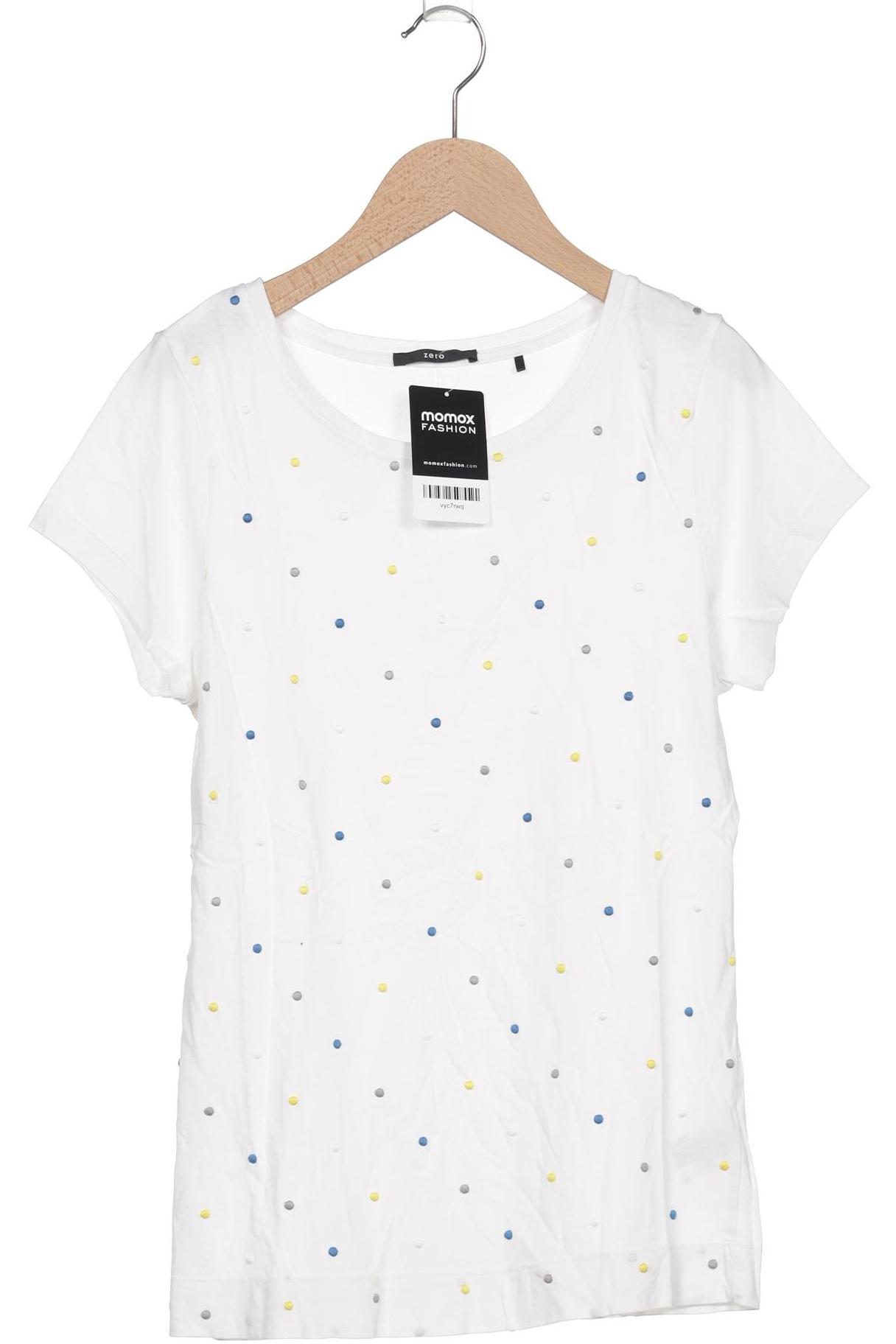 

Zero Damen T-Shirt, weiß, Gr. 38