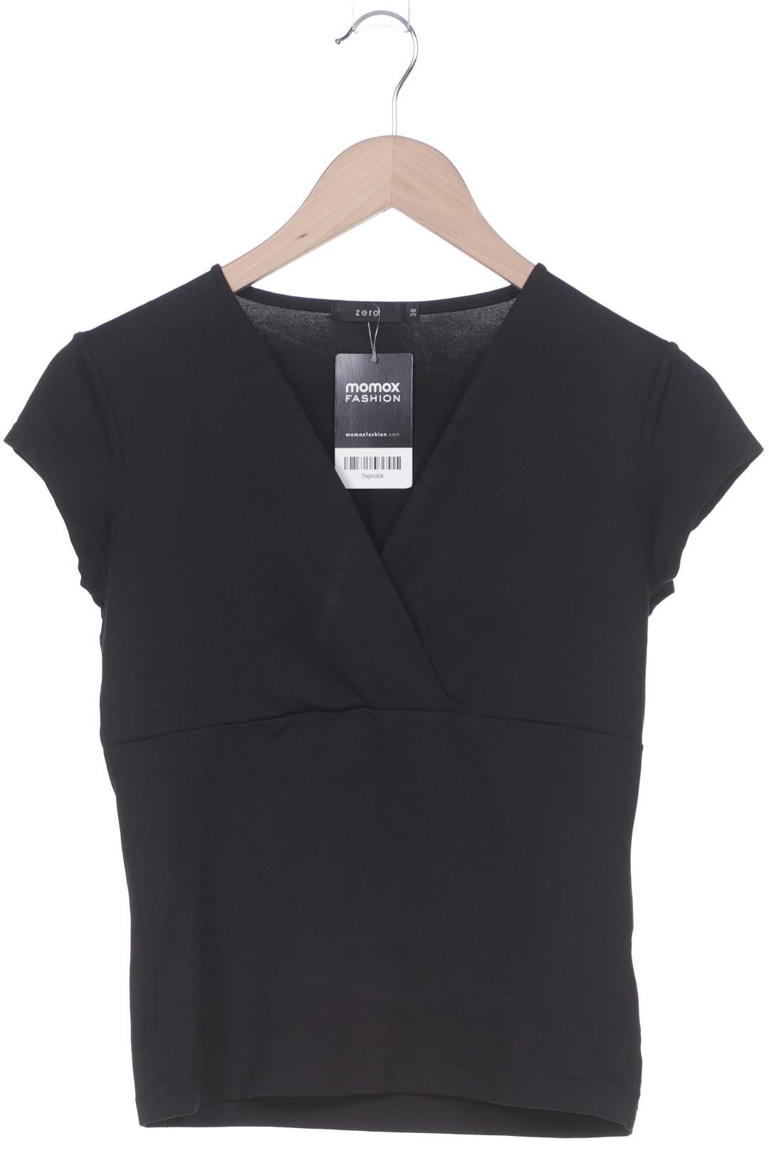 

Zero Damen T-Shirt, schwarz, Gr. 38