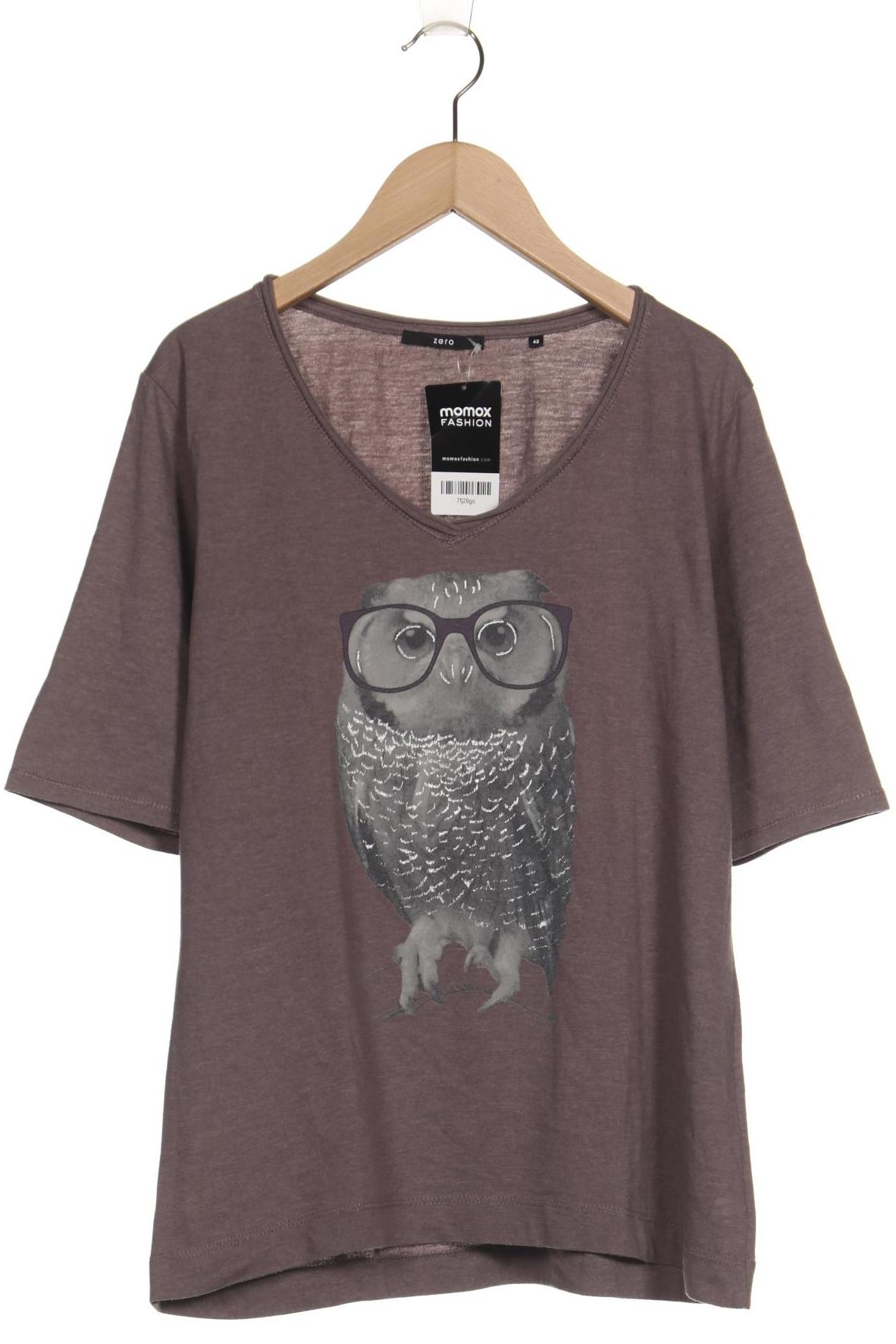 

Zero Damen T-Shirt, grau, Gr. 42