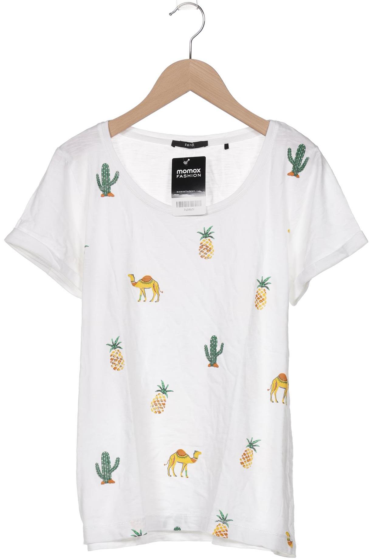 

Zero Damen T-Shirt, weiß, Gr. 38