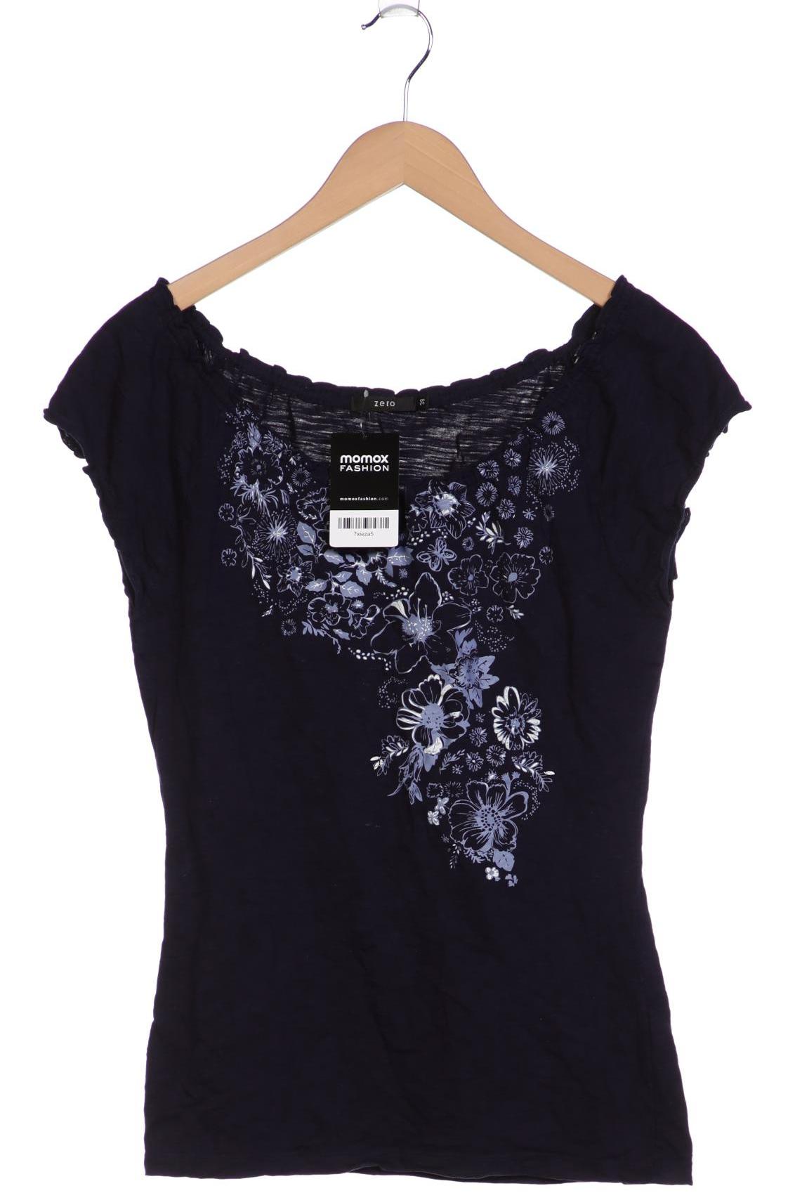 

Zero Damen T-Shirt, marineblau, Gr. 38