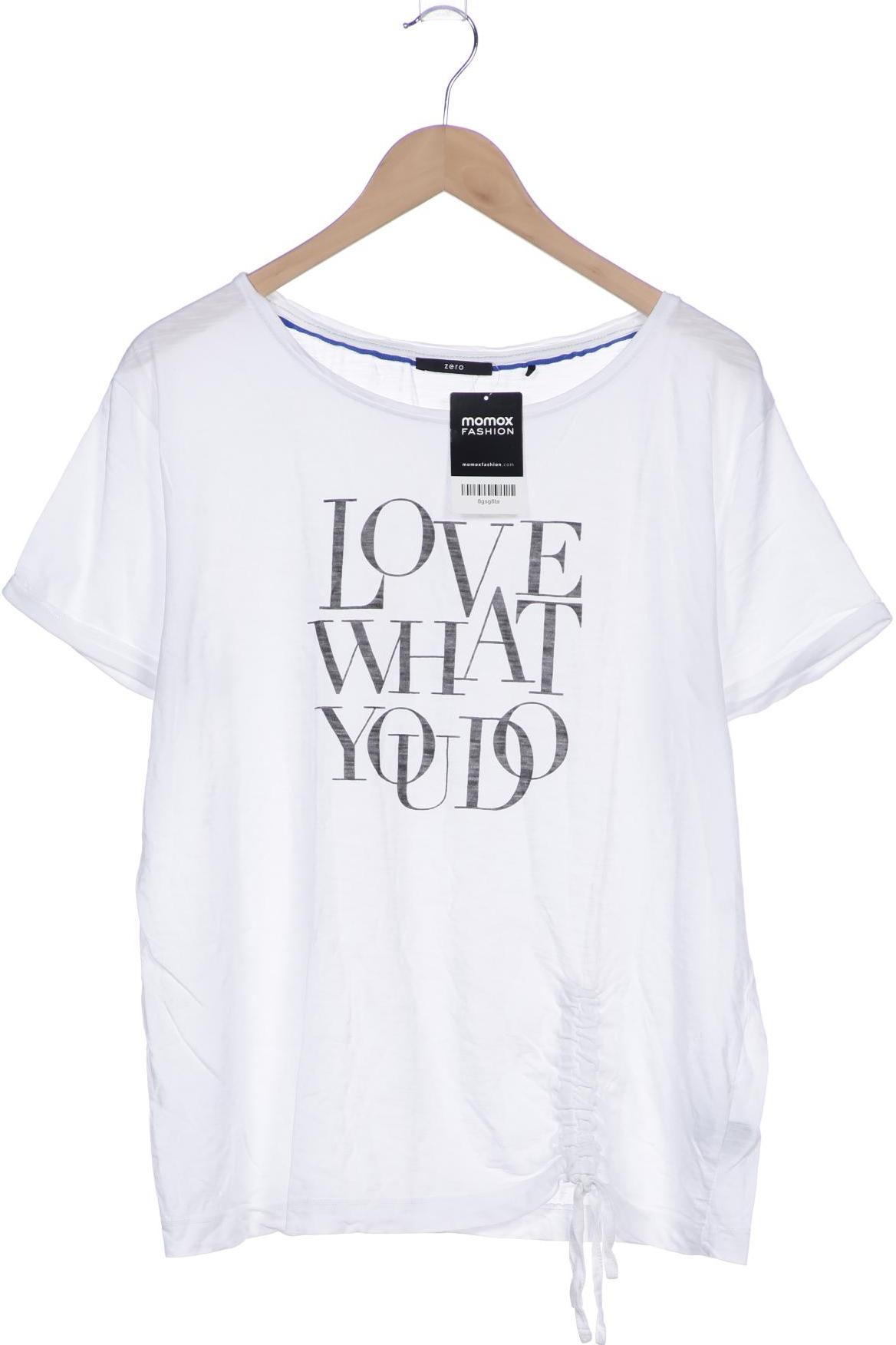 

Zero Damen T-Shirt, weiß, Gr. 42