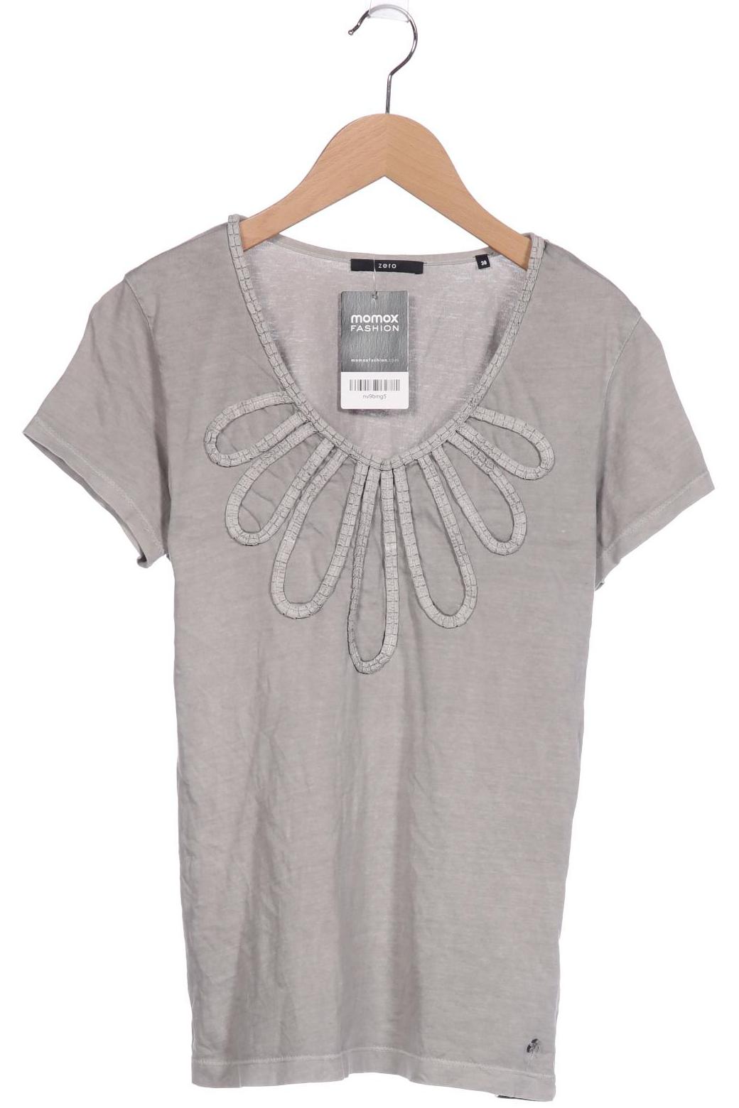 

Zero Damen T-Shirt, grau, Gr. 38