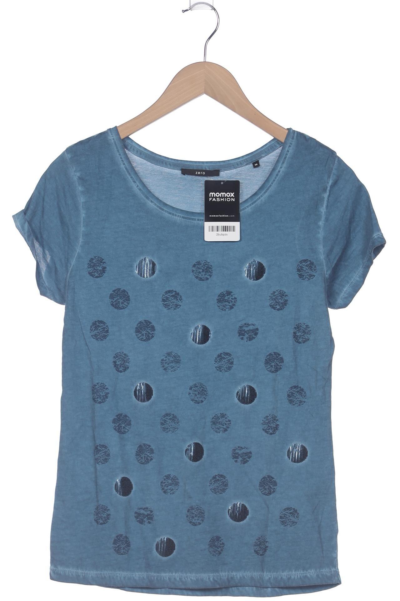 

Zero Damen T-Shirt, blau, Gr. 38