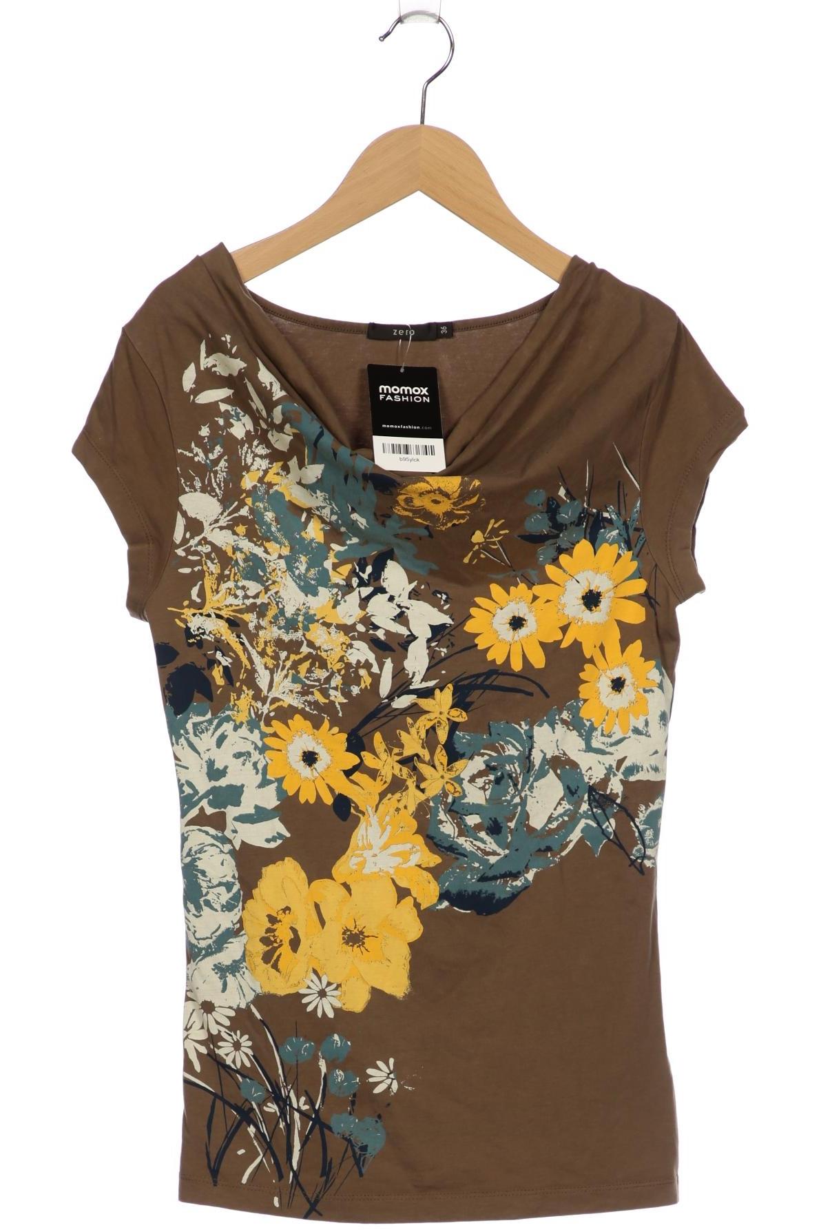 

Zero Damen T-Shirt, braun, Gr. 36