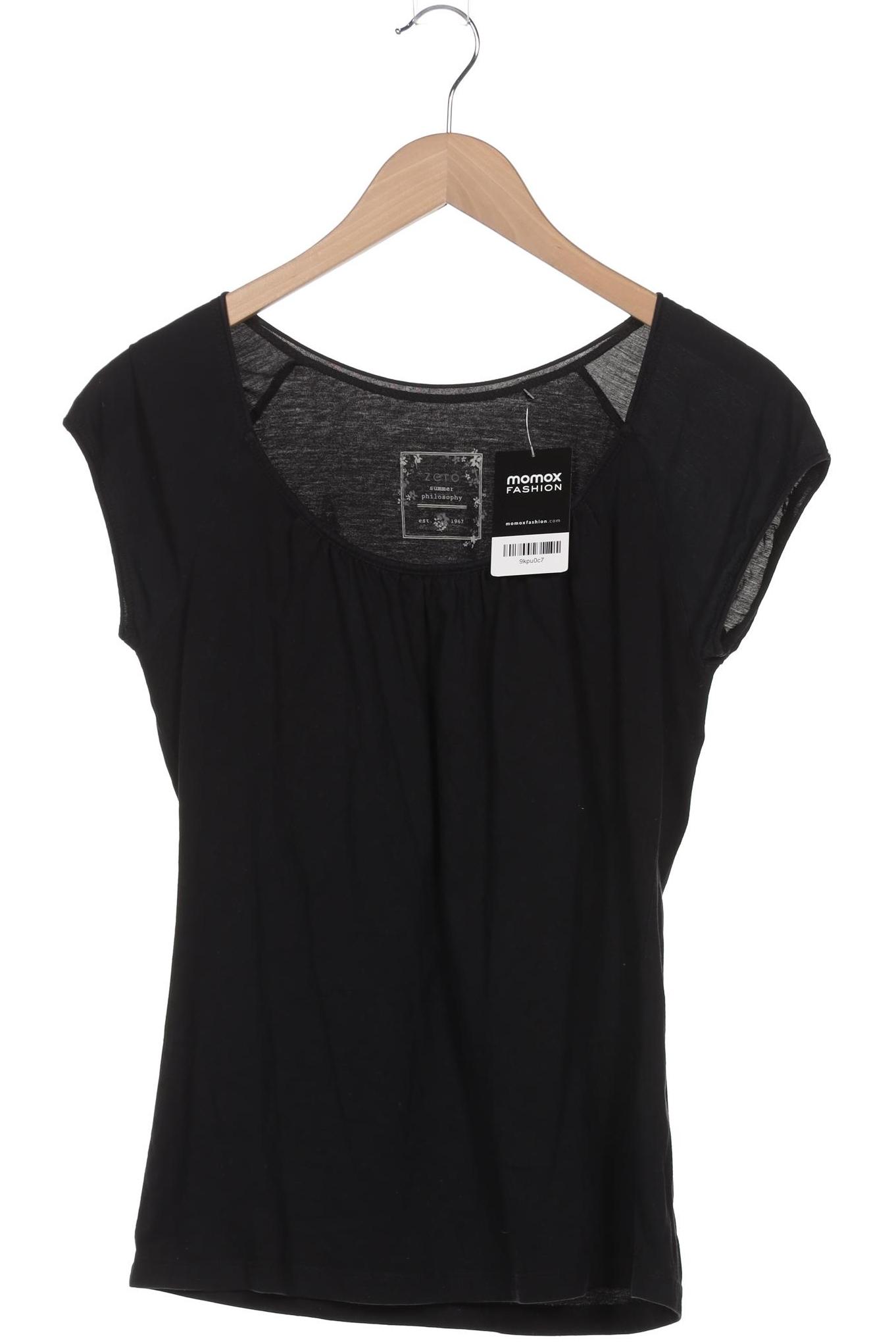 

Zero Damen T-Shirt, schwarz, Gr. 40