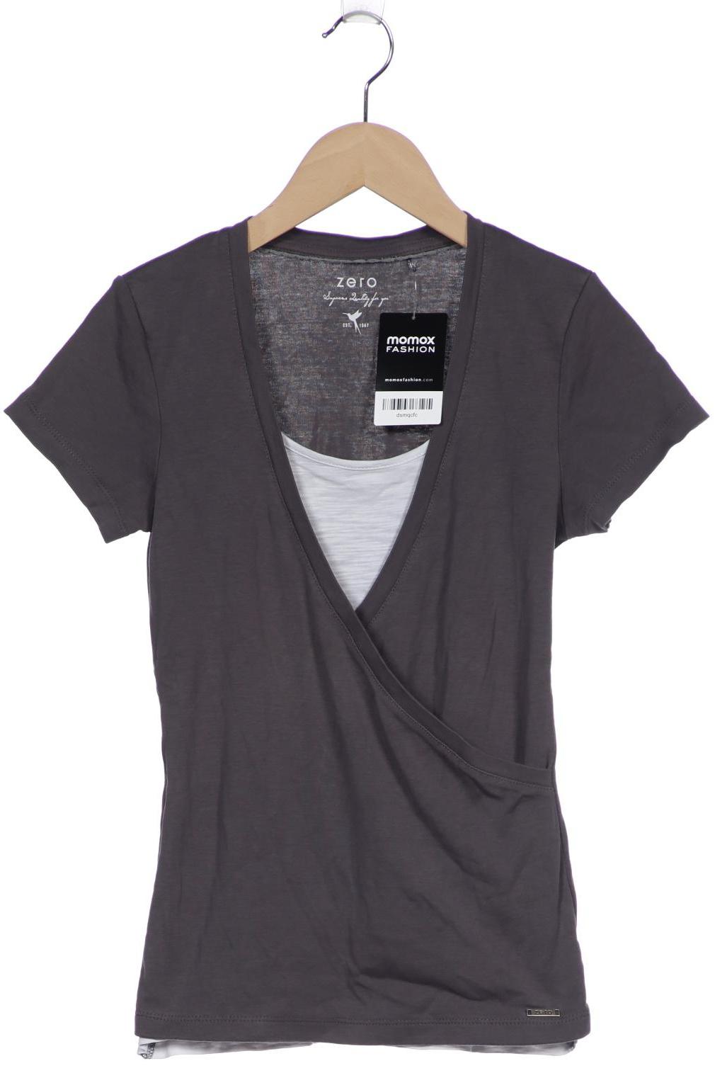 

Zero Damen T-Shirt, grau, Gr. 36