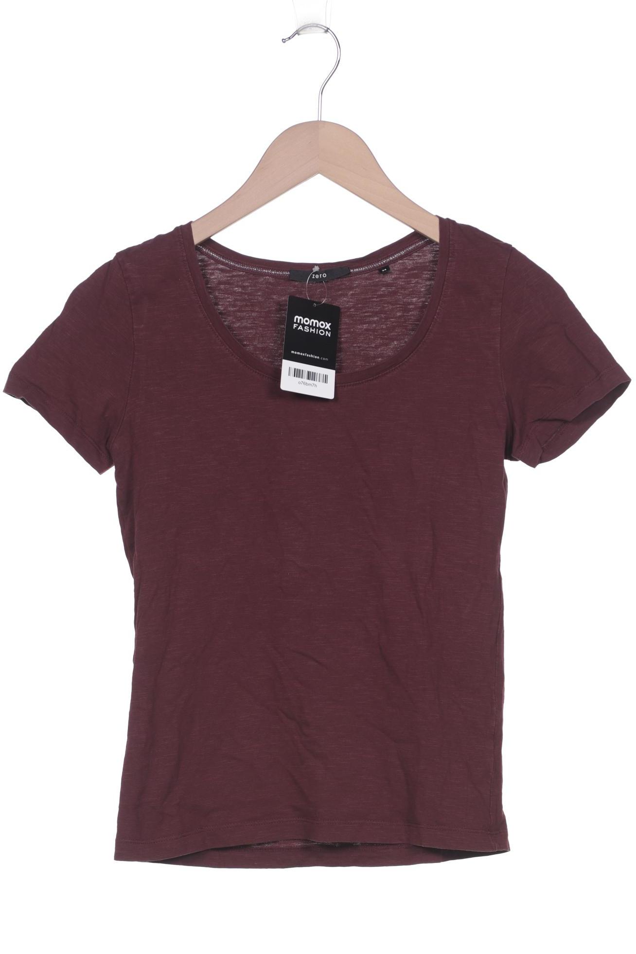 

Zero Damen T-Shirt, bordeaux, Gr. 34