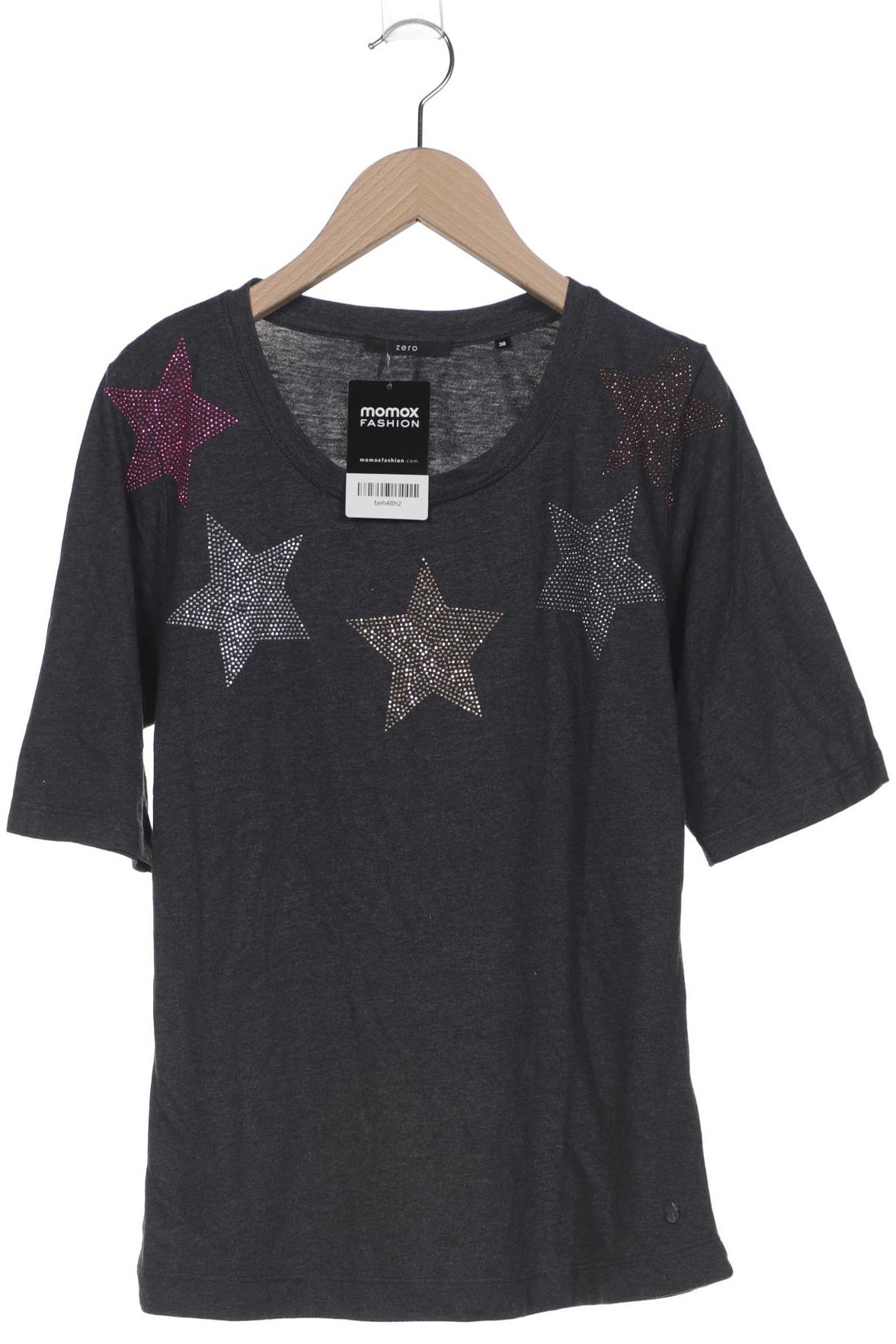 

Zero Damen T-Shirt, grau, Gr. 38