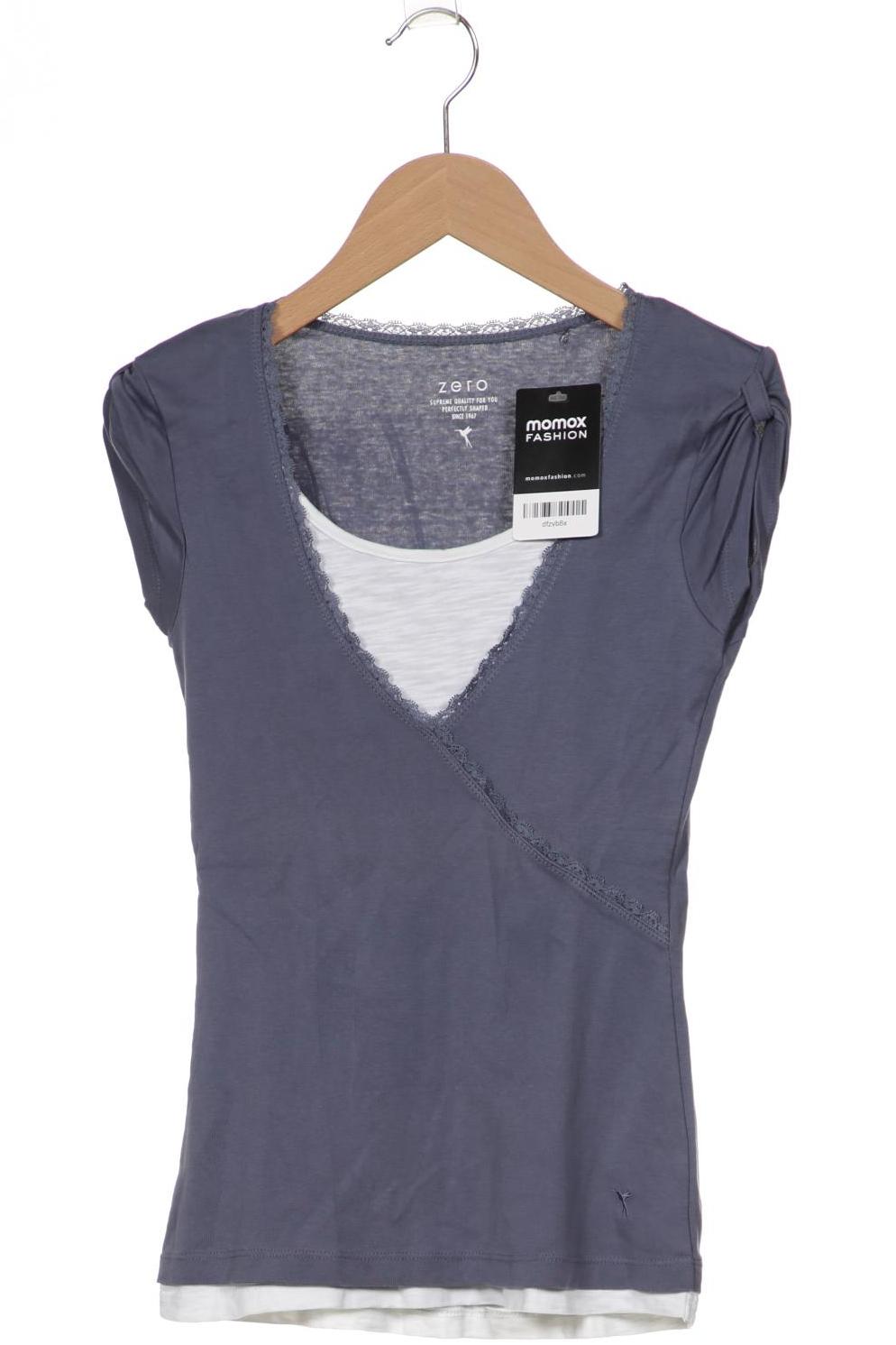 

Zero Damen T-Shirt, blau, Gr. 34