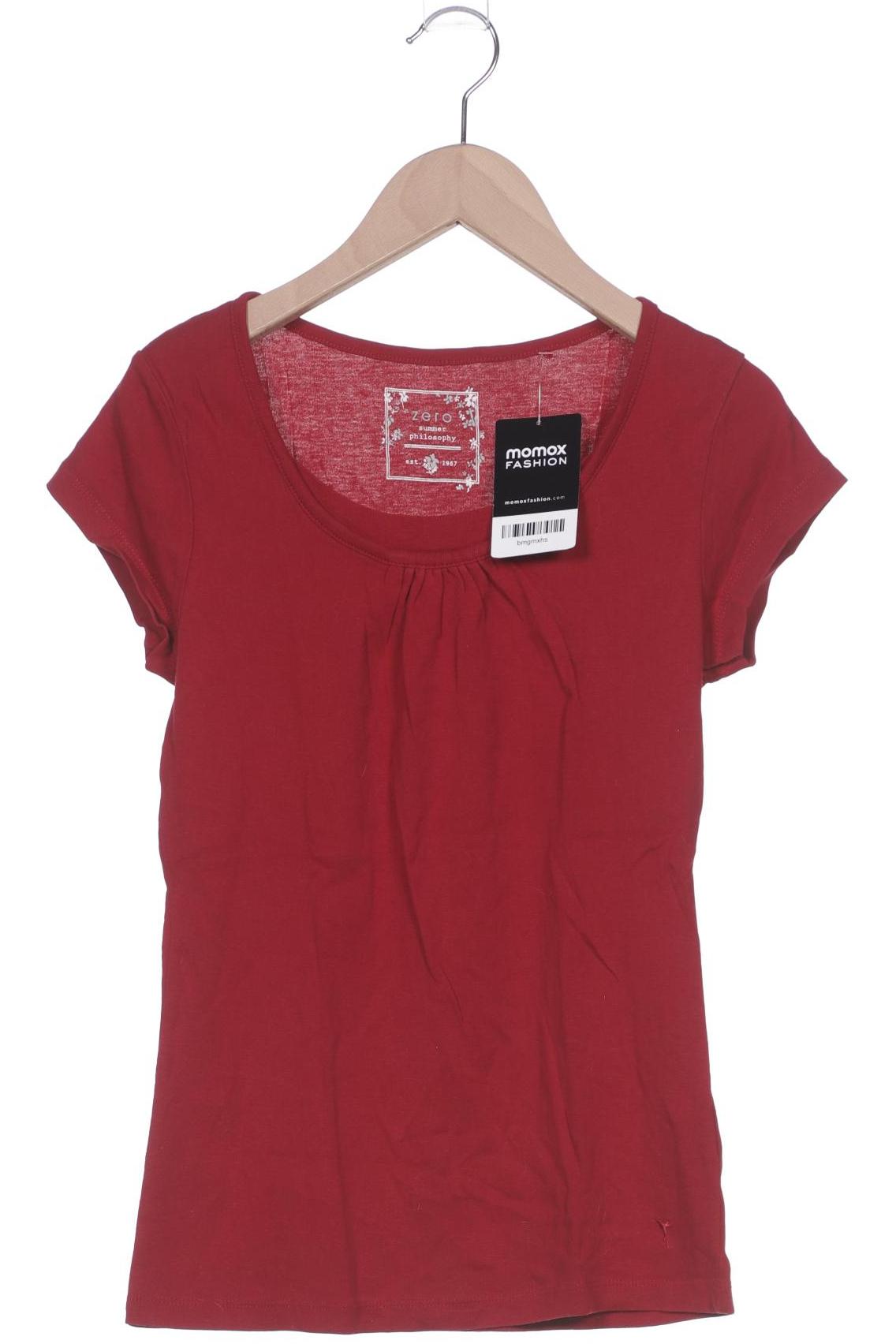 

Zero Damen T-Shirt, bordeaux, Gr. 38