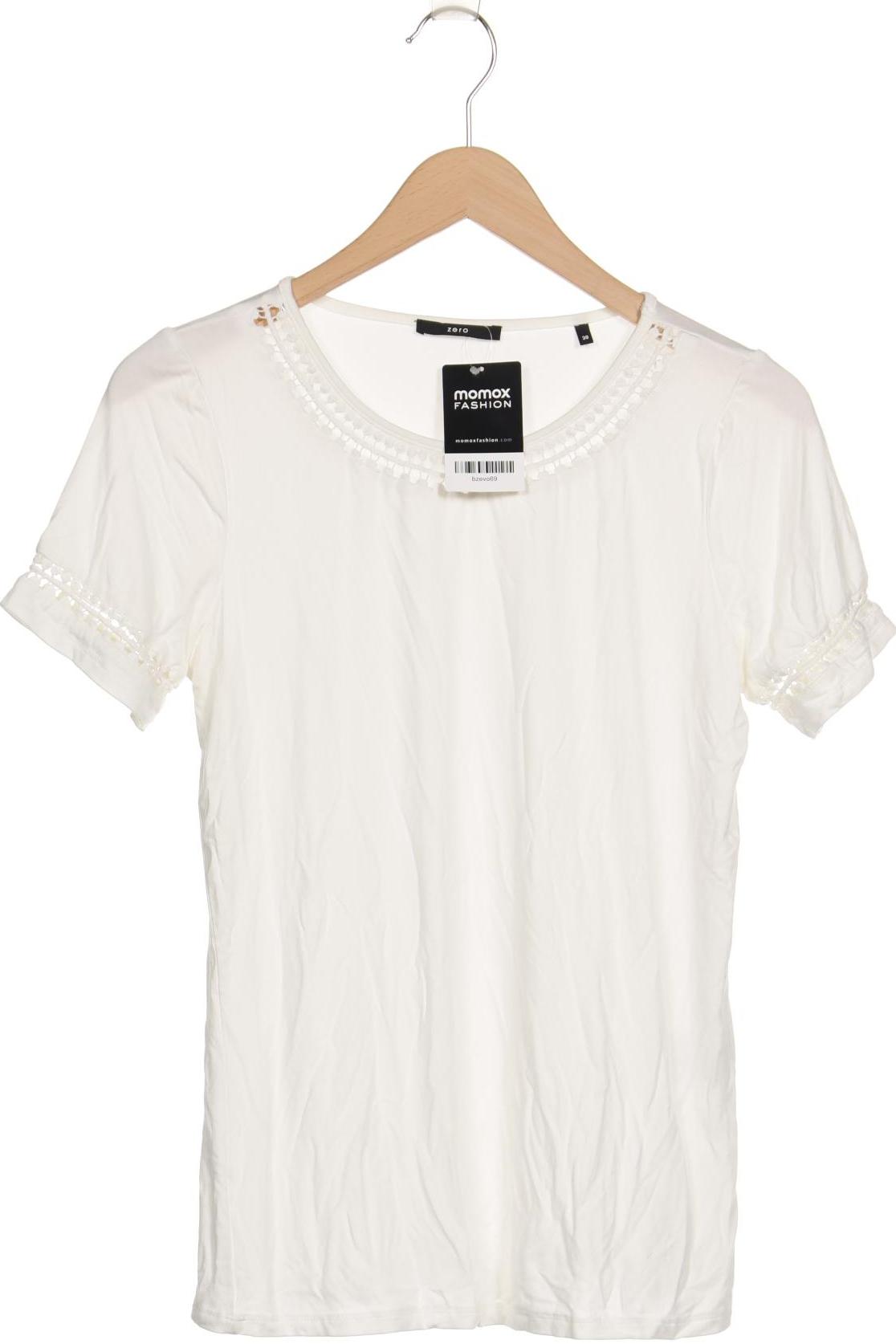 

Zero Damen T-Shirt, cremeweiß, Gr. 38