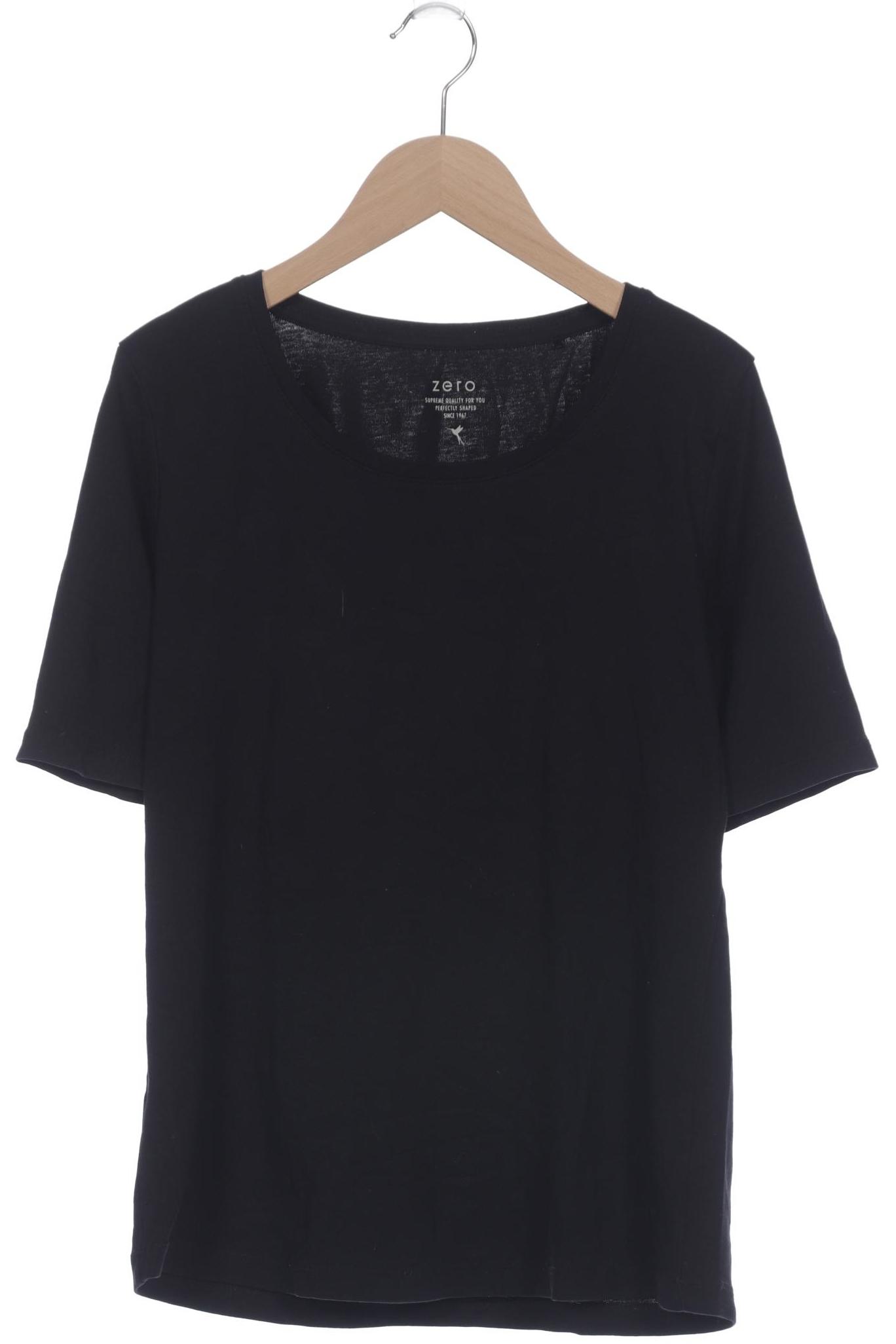 

Zero Damen T-Shirt, schwarz, Gr. 42