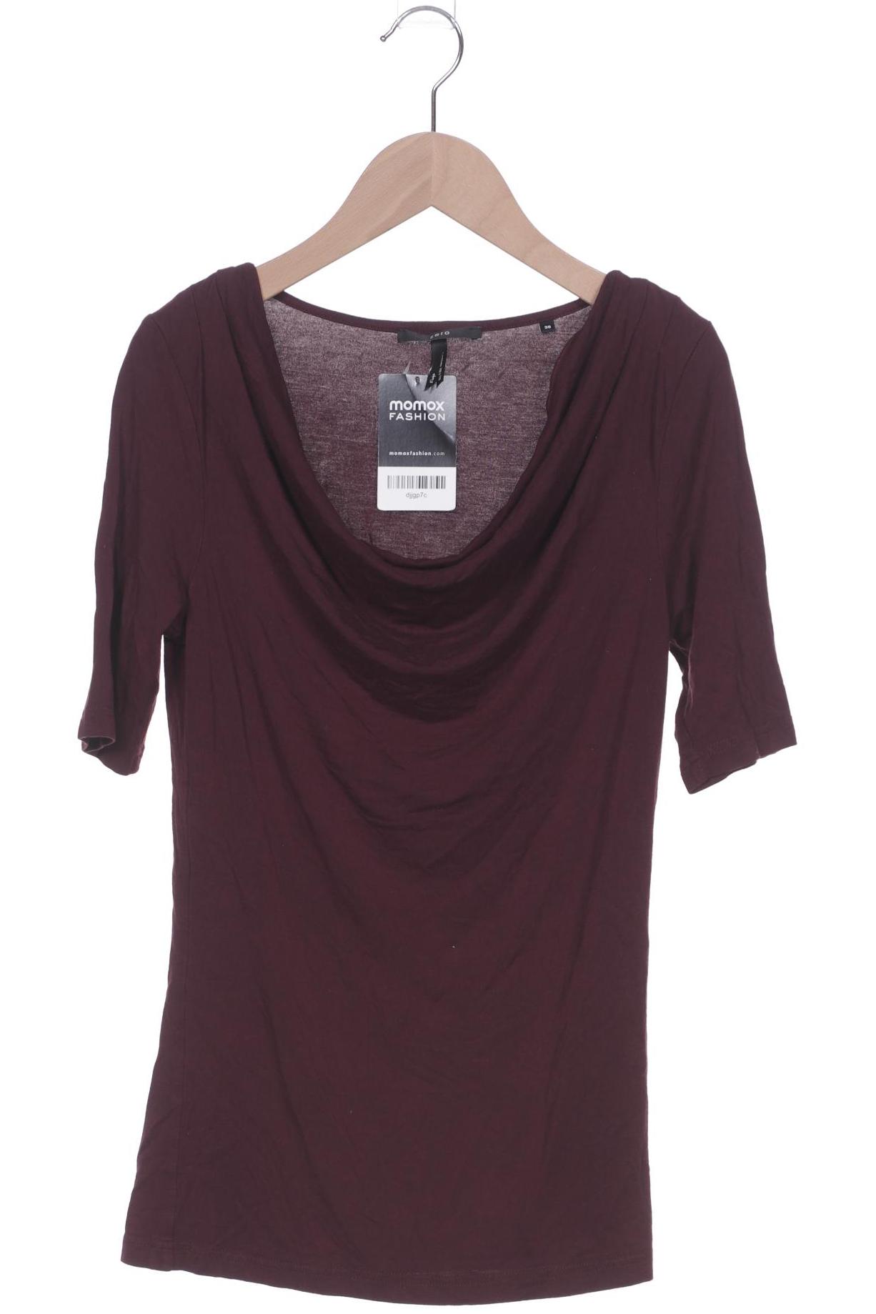 

Zero Damen T-Shirt, bordeaux, Gr. 36