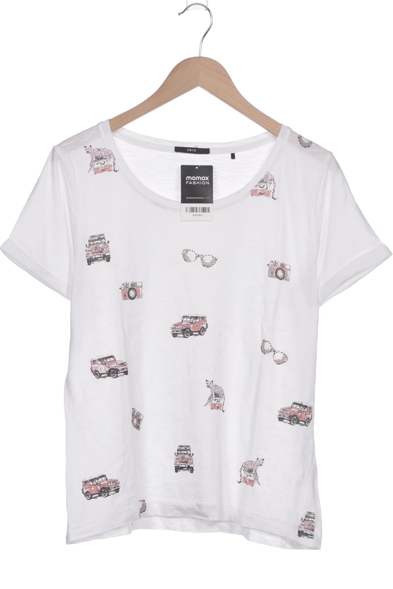 

Zero Damen T-Shirt, weiß, Gr. 42