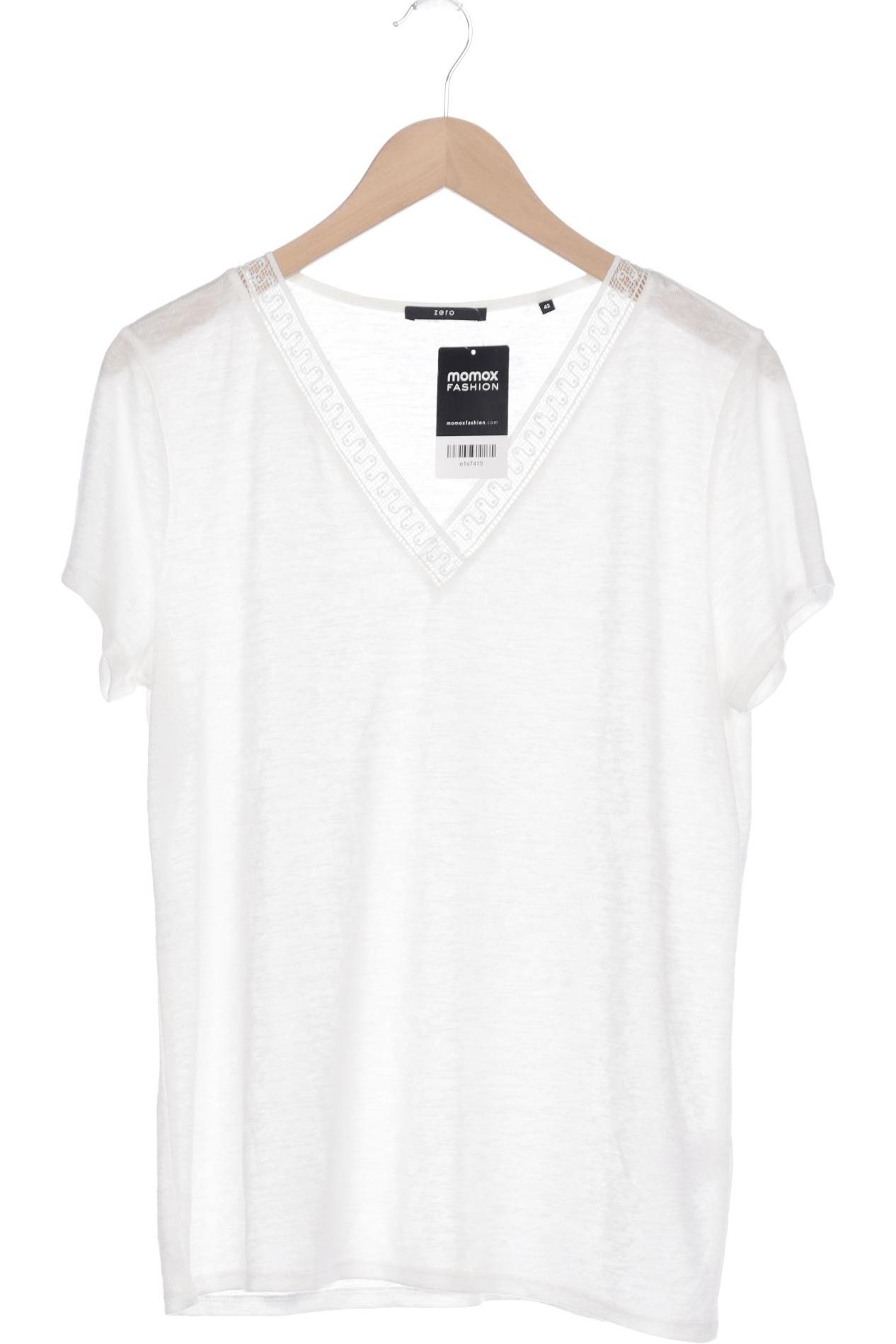 

Zero Damen T-Shirt, weiß, Gr. 42