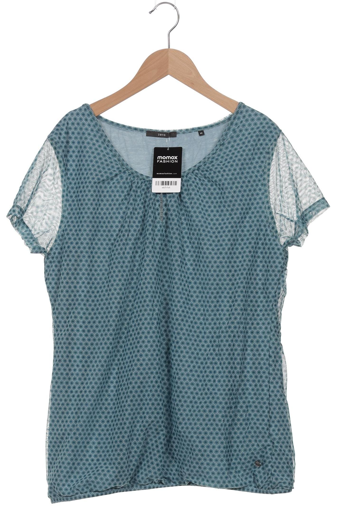 

Zero Damen T-Shirt, türkis, Gr. 44