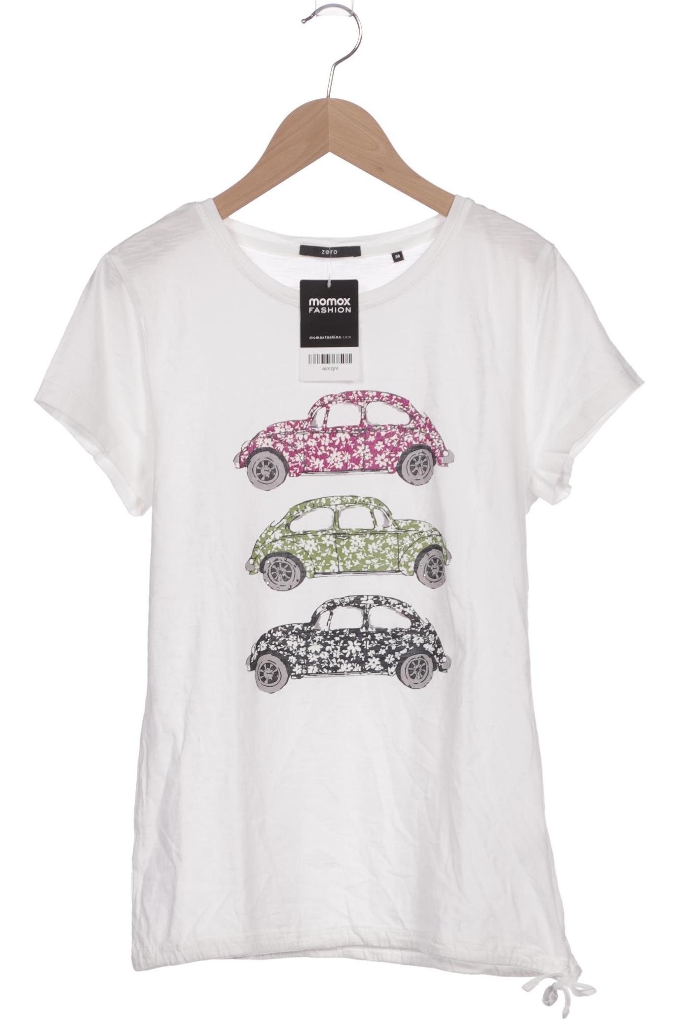 

Zero Damen T-Shirt, weiß, Gr. 38