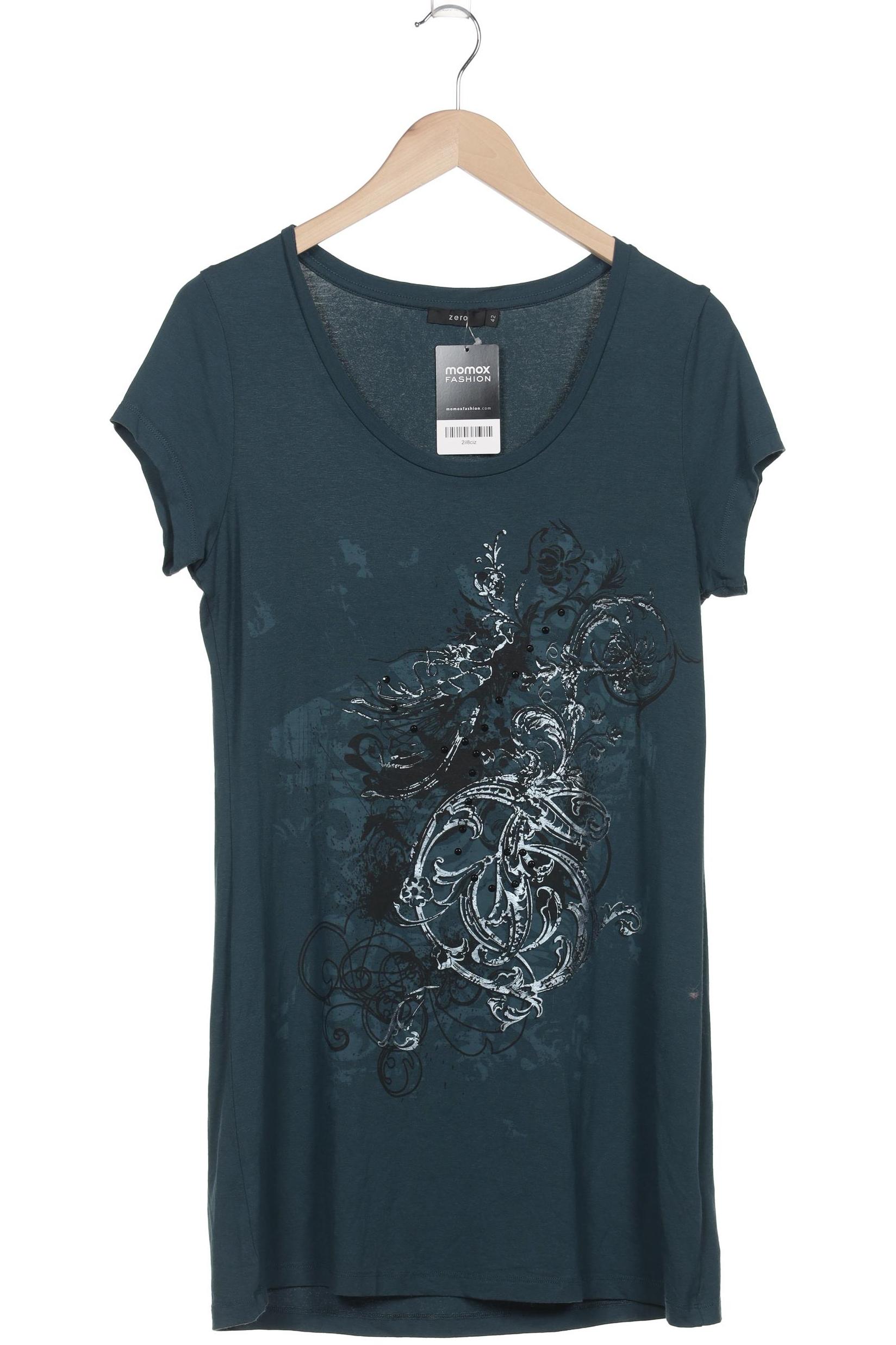 

Zero Damen T-Shirt, türkis, Gr. 42