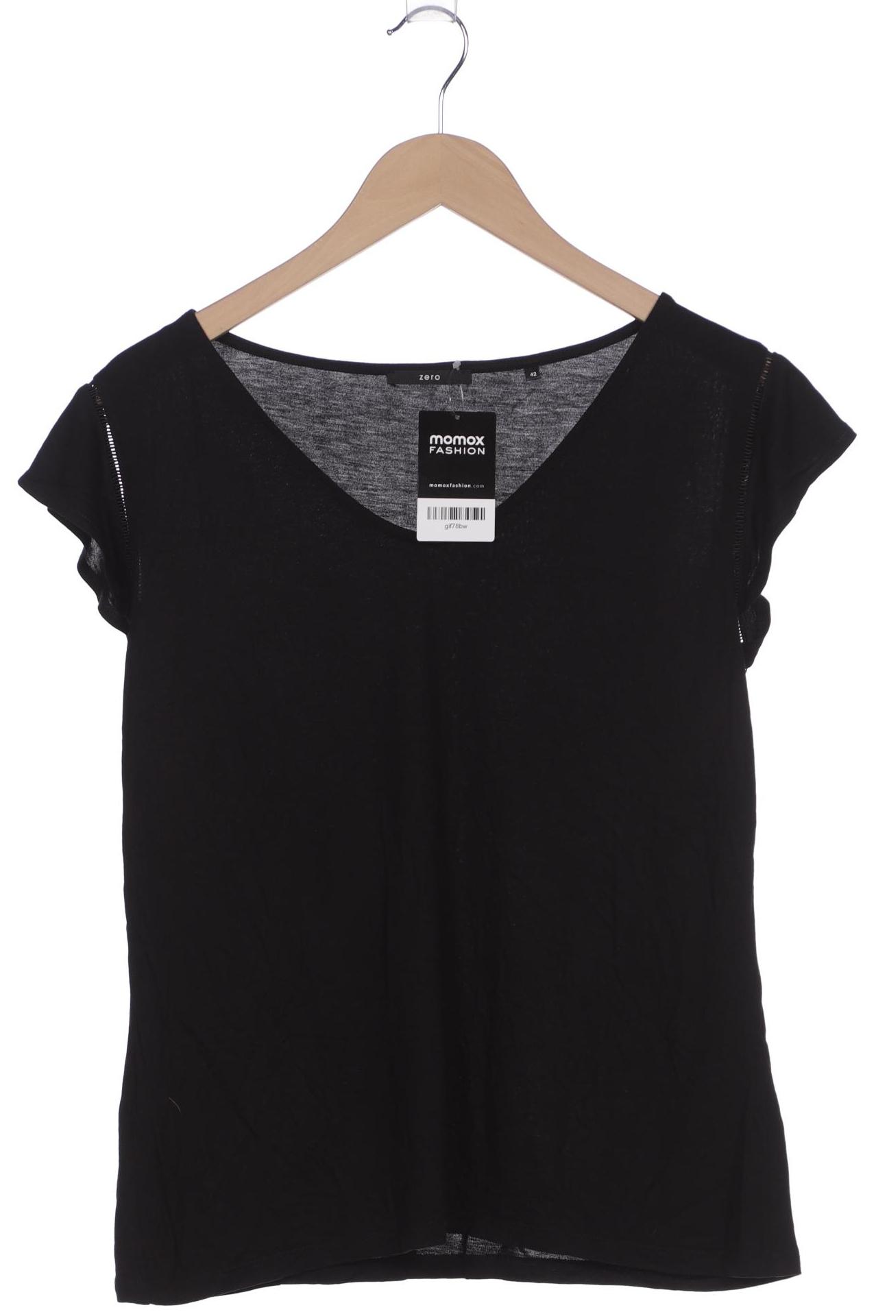 

Zero Damen T-Shirt, schwarz, Gr. 42