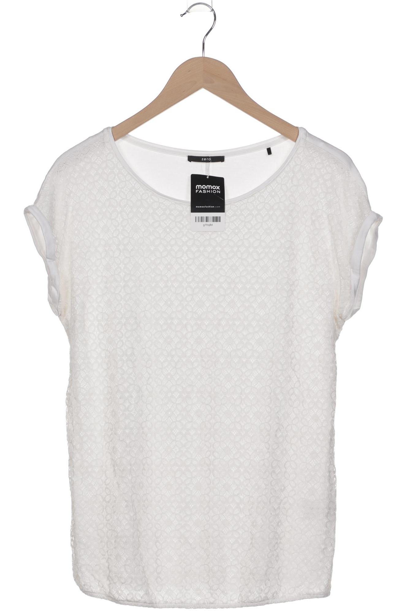 

Zero Damen T-Shirt, weiß, Gr. 42