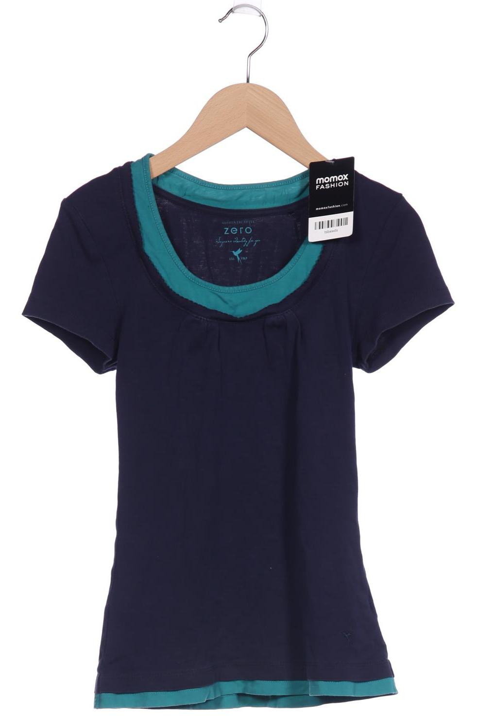 

Zero Damen T-Shirt, marineblau, Gr. 36