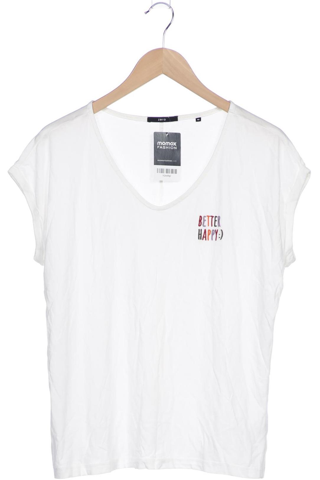

Zero Damen T-Shirt, weiß, Gr. 40