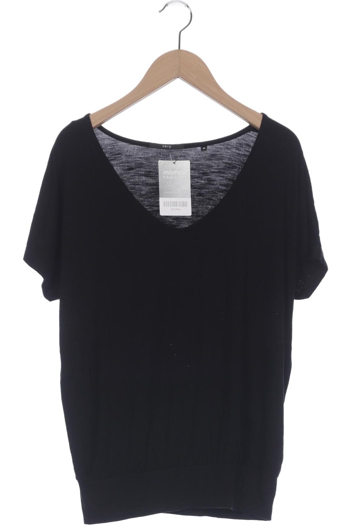 

Zero Damen T-Shirt, schwarz, Gr. 36