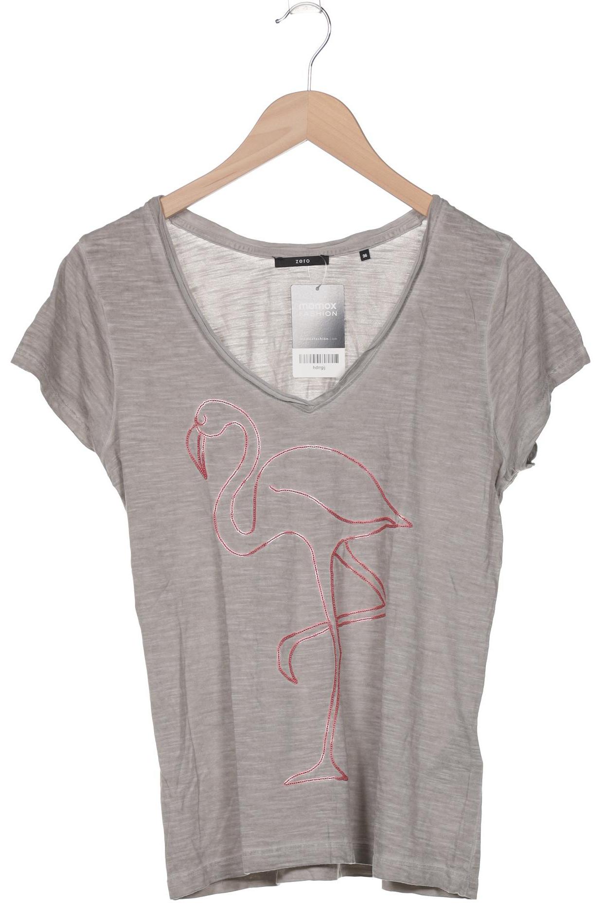 

Zero Damen T-Shirt, grau, Gr. 36