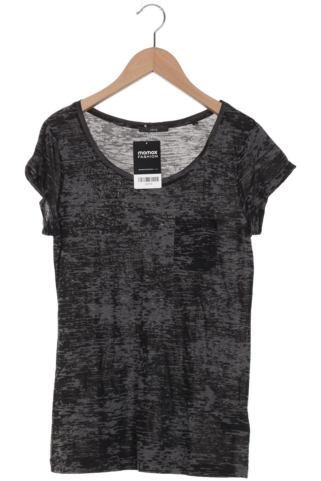 

Zero Damen T-Shirt, schwarz, Gr. 38