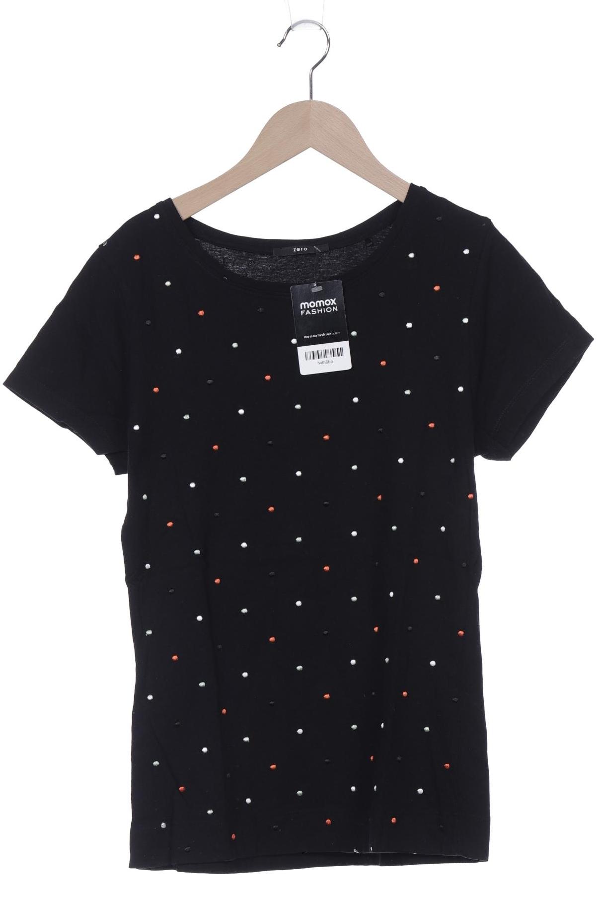 

Zero Damen T-Shirt, schwarz, Gr. 40
