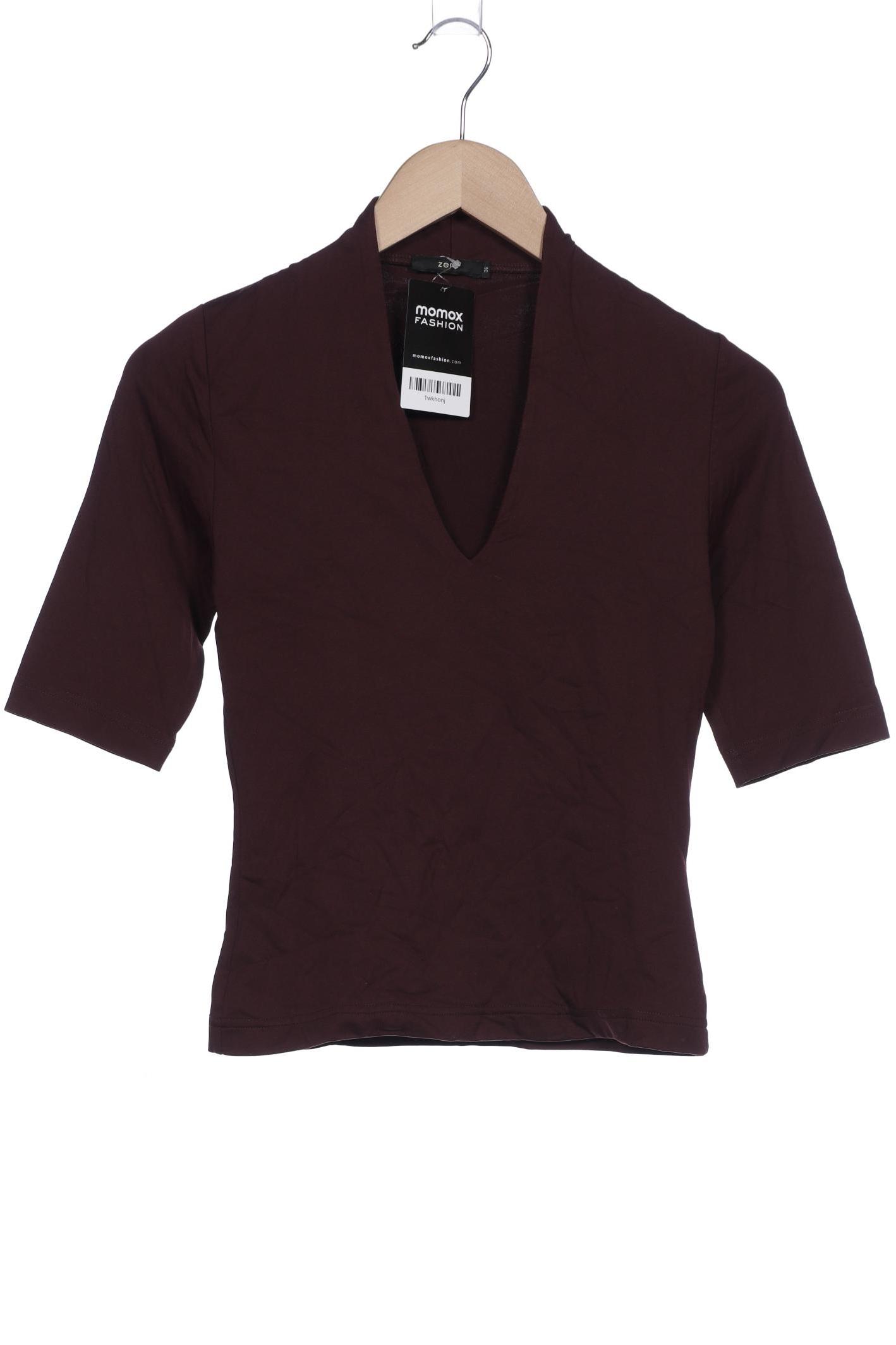 

Zero Damen T-Shirt, bordeaux, Gr. 36