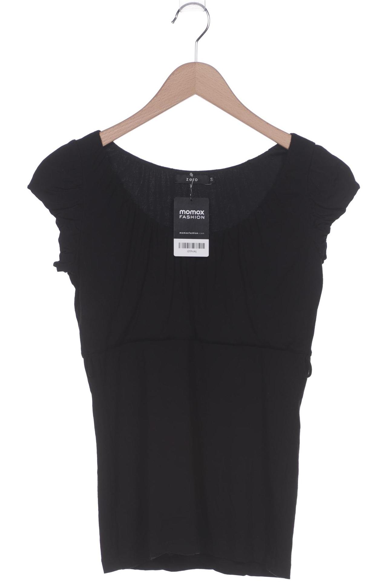 

Zero Damen T-Shirt, schwarz, Gr. 36