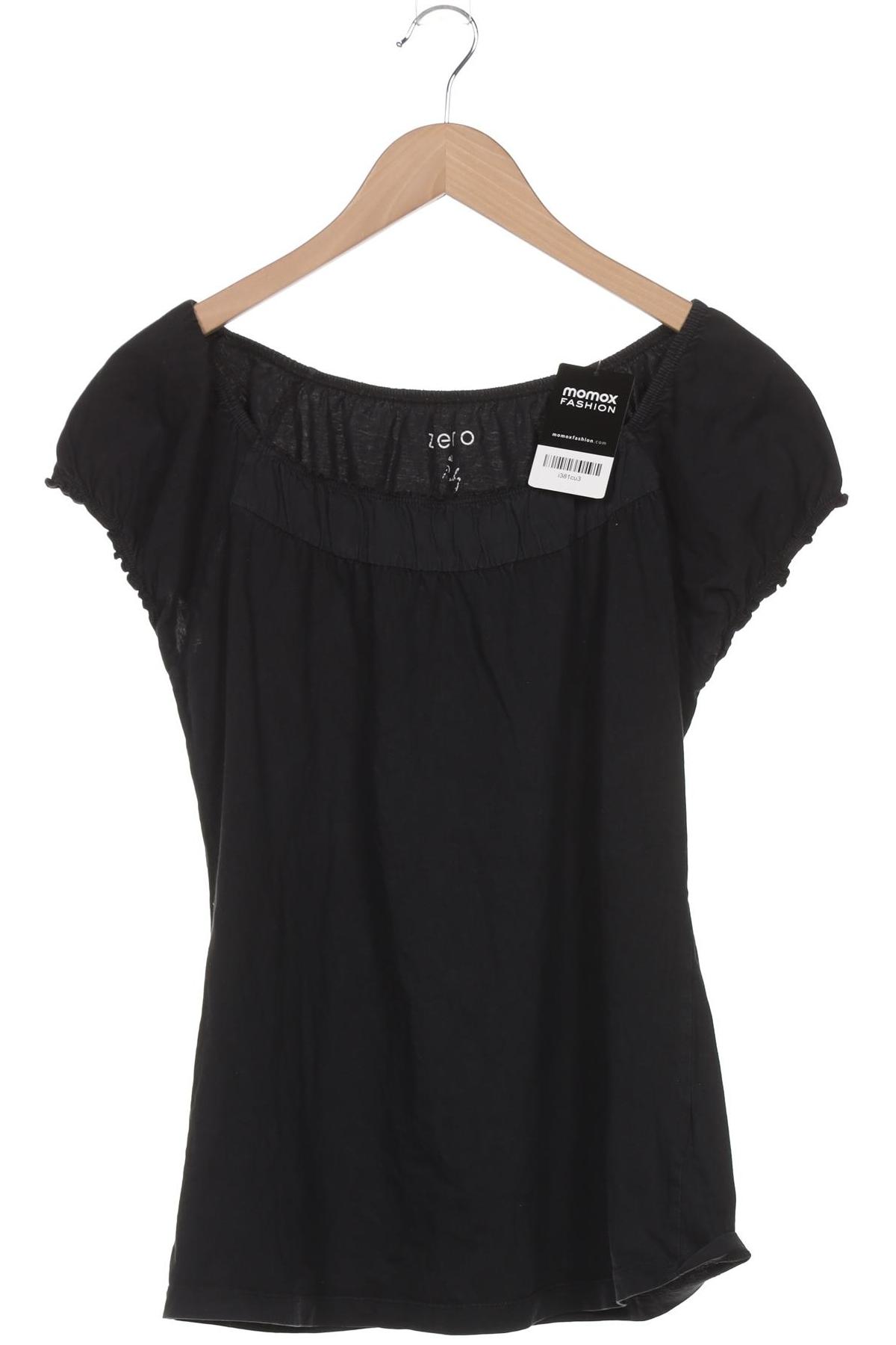 

Zero Damen T-Shirt, schwarz, Gr. 42