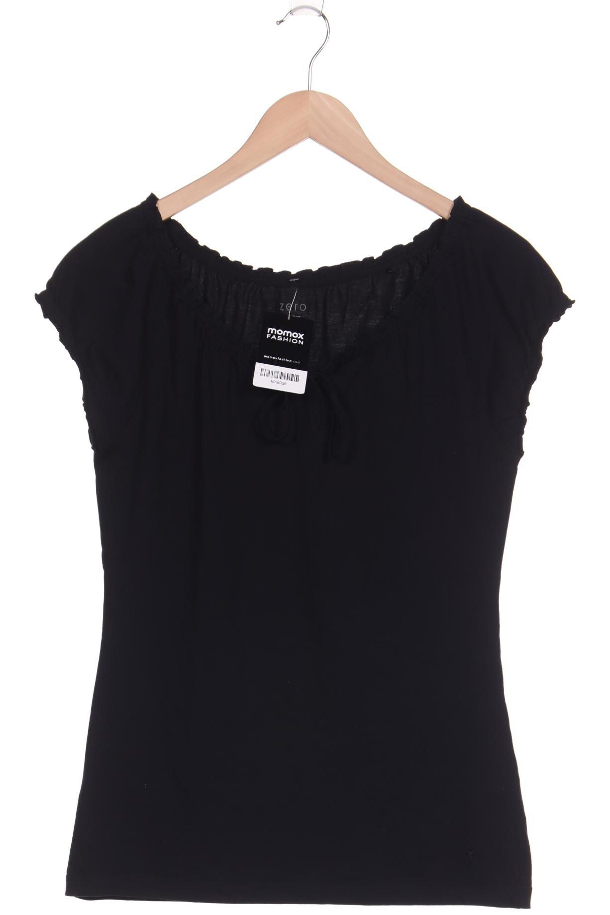 

Zero Damen T-Shirt, schwarz, Gr. 42